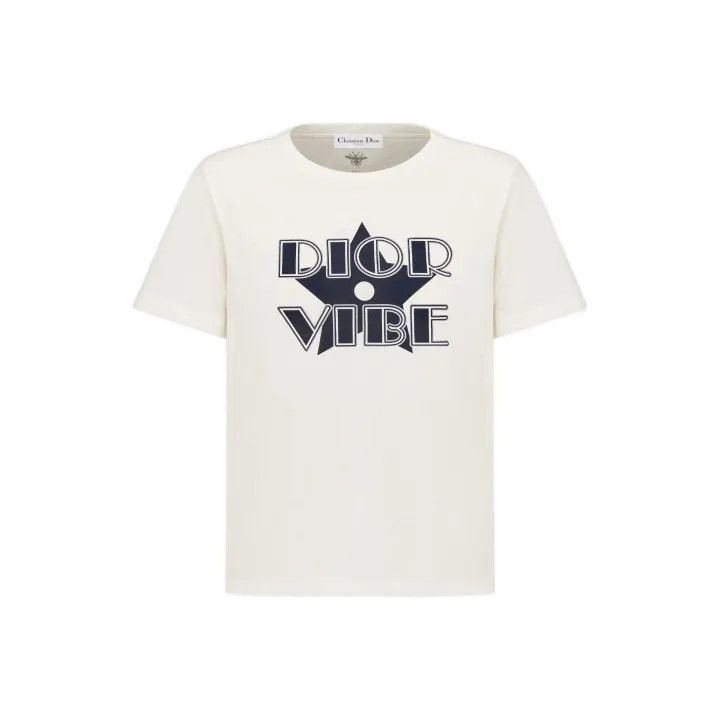 Dior Dior Logo Print Casual T-Shirt for Women 0079-2507 Size XS / US 0-2 / IT 36-38 - 1 Thumbnail