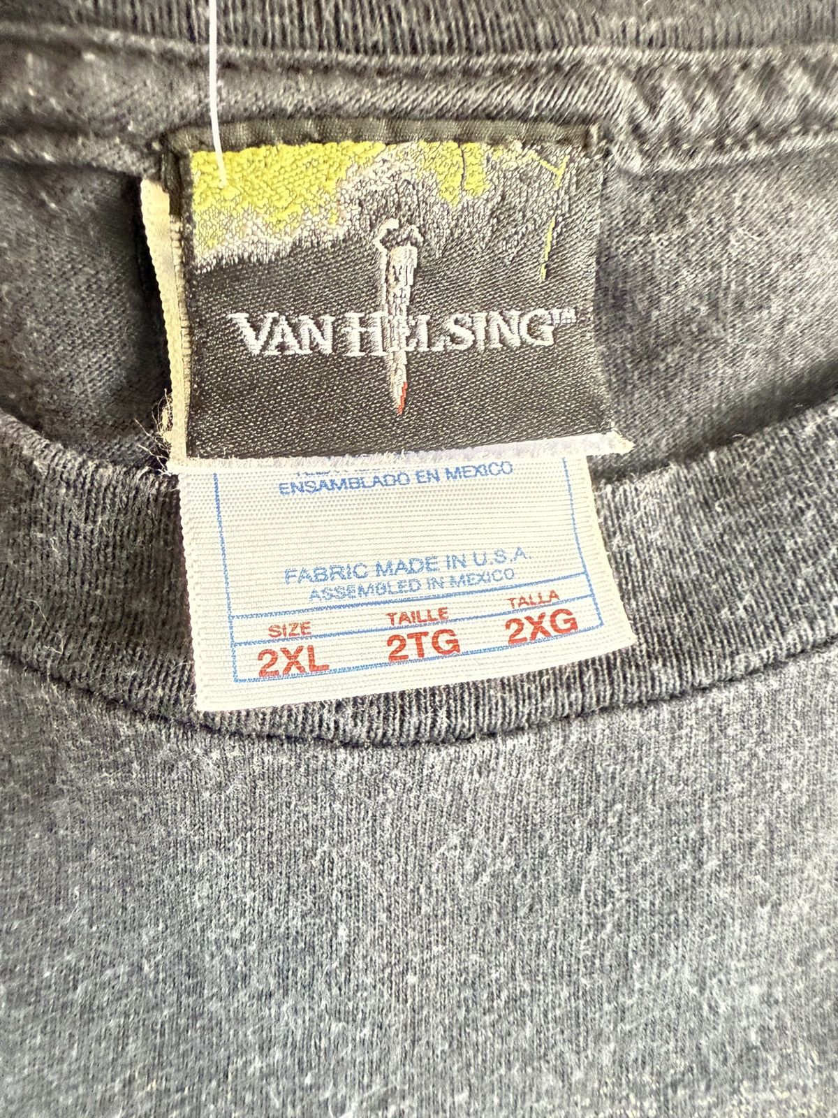 Vintage Vtg Van Helsing promo tee 2004 Size US XXL / EU 58 / 5 - 3 Thumbnail