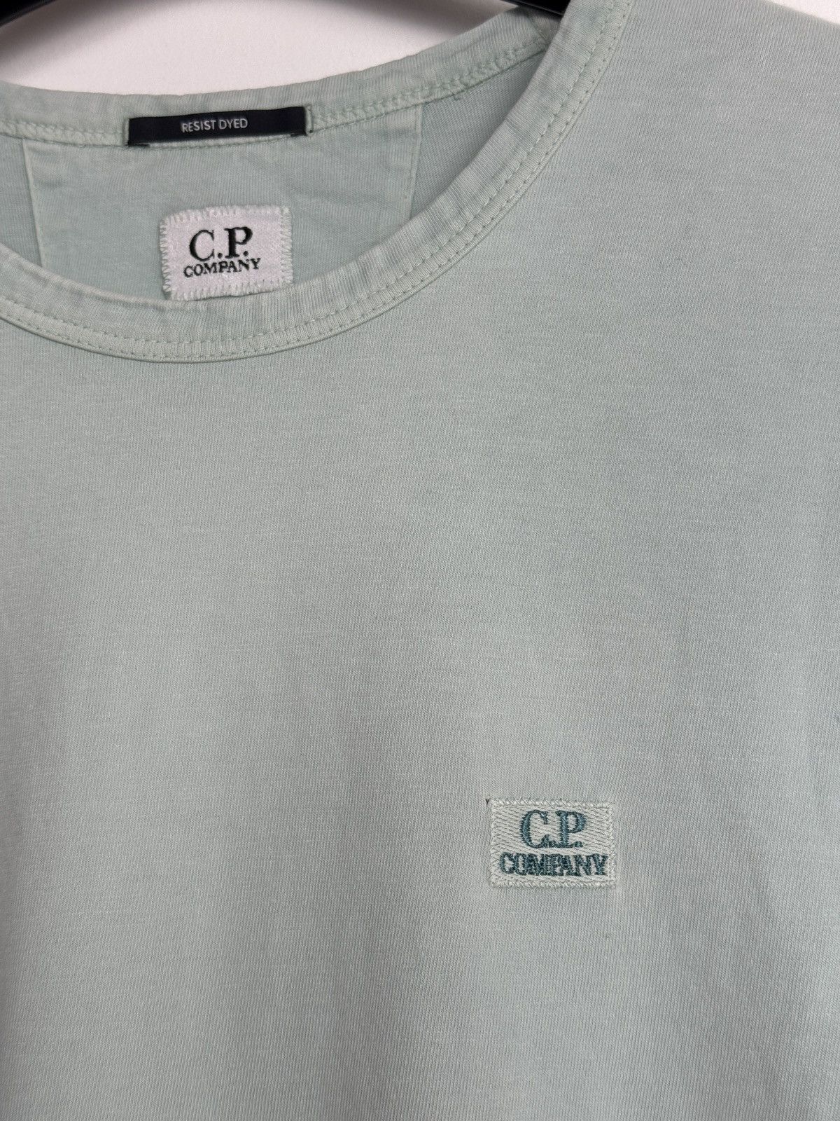 C.P. Company C.P company t shirt mint blue front logo Size US S / EU 44-46 / 1 - 3 Thumbnail