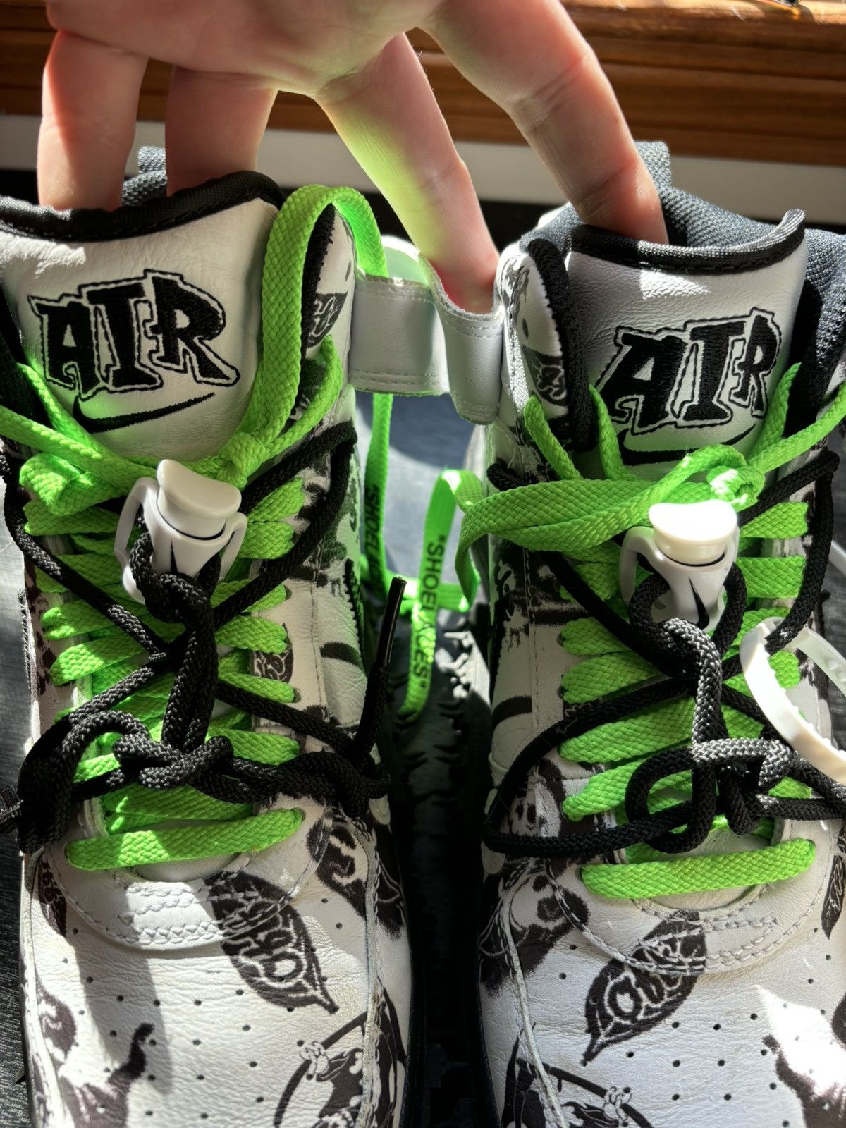 Nike × Off-White Nike Air Force 1 Off White Grim Reapers Size US 8.5 / EU 41-42 - 9 Thumbnail