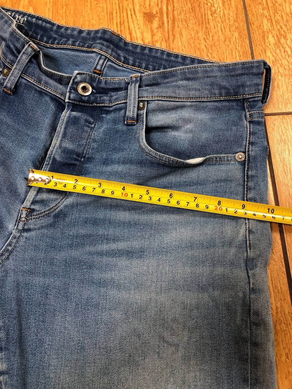 G-Star × Japanese Brand Crazy Crash Dirty Baggy Faded Jean Japan Avant Garde Style Size US 32 / EU 48 - 19 Thumbnail
