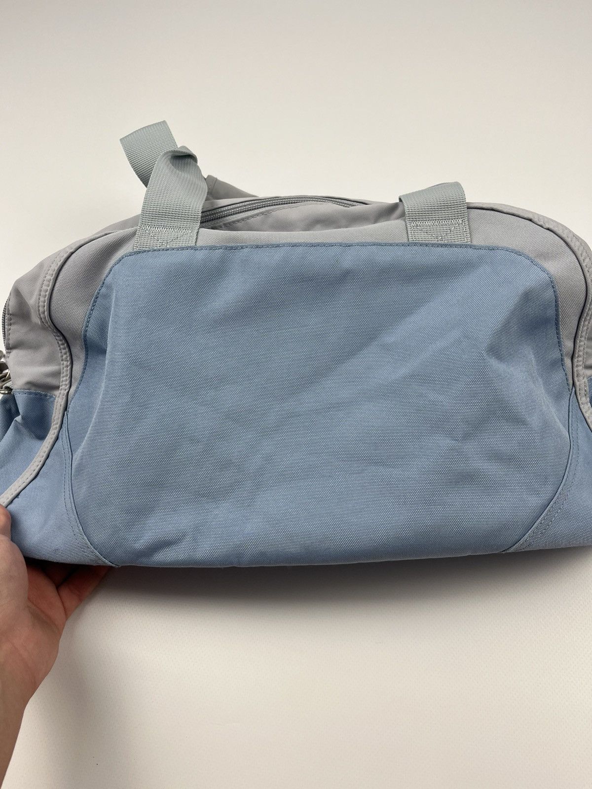Nike × Vintage Vintage 90s Nike Big Logo Travel Training Gym Bag Y2K Size ONE SIZE - 7 Thumbnail