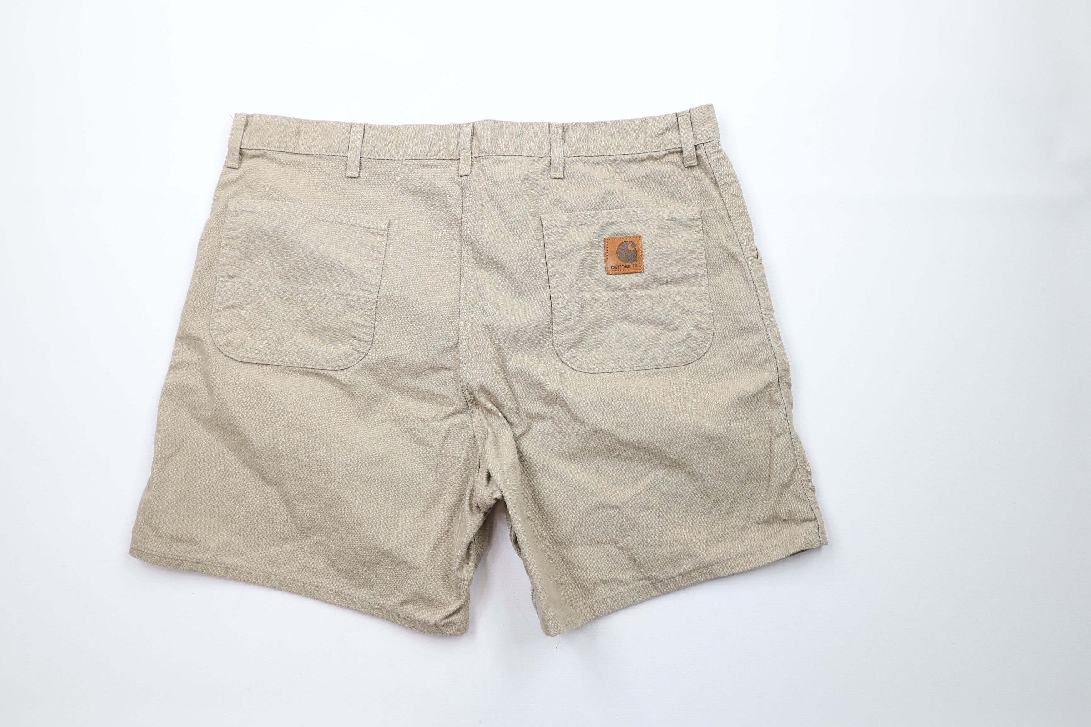 Carhartt × Vintage Vintage Y2K 2000 Carhartt Above Knee Shorts Beige USA Size US 44 / EU 60 - 8 Thumbnail