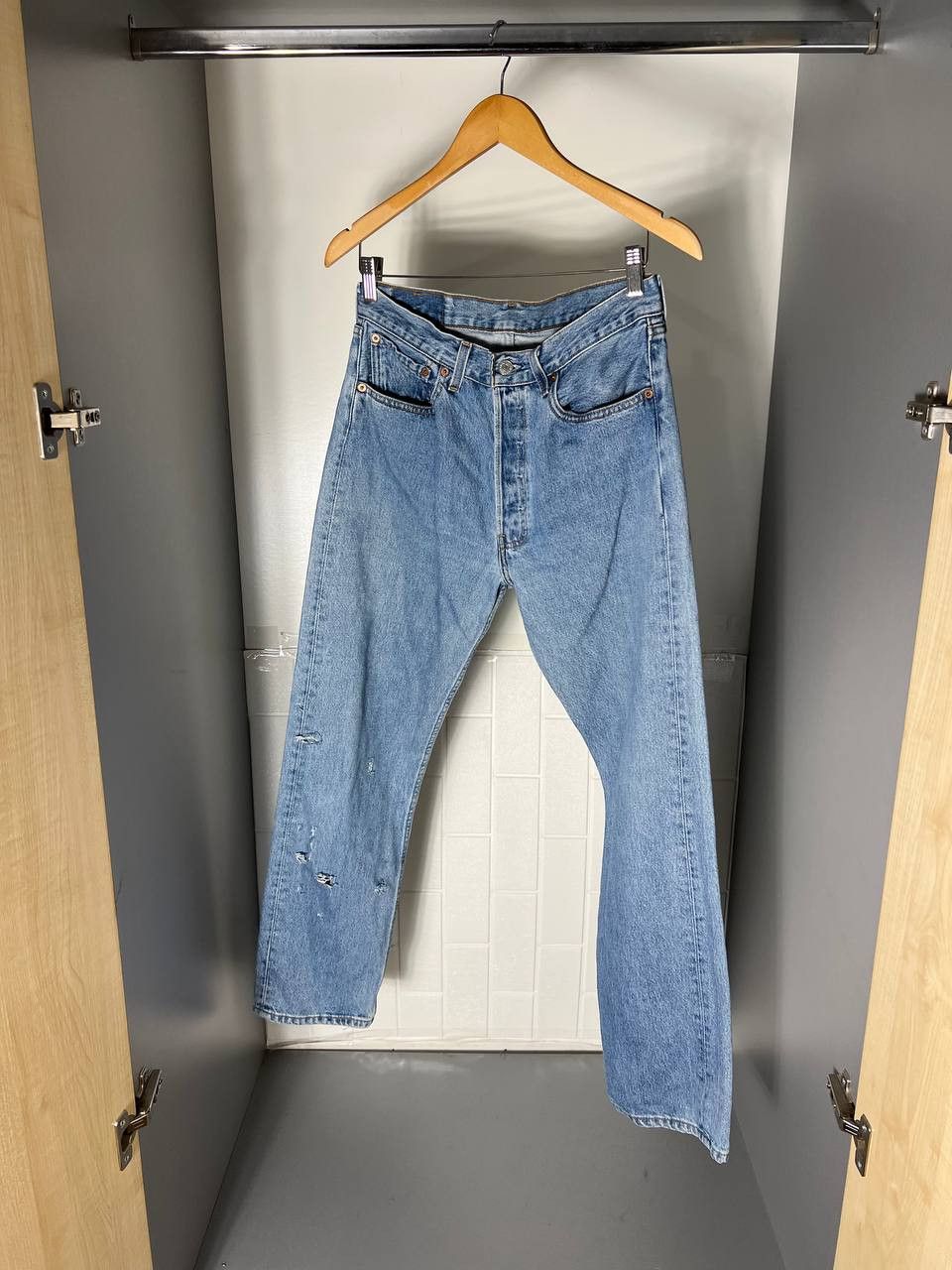 Levi's VINTAGE LEVIS 501 CLOTHING DENIM JEANS RETRO CASUAL Y2K 90s Size US 31 - 4 Thumbnail