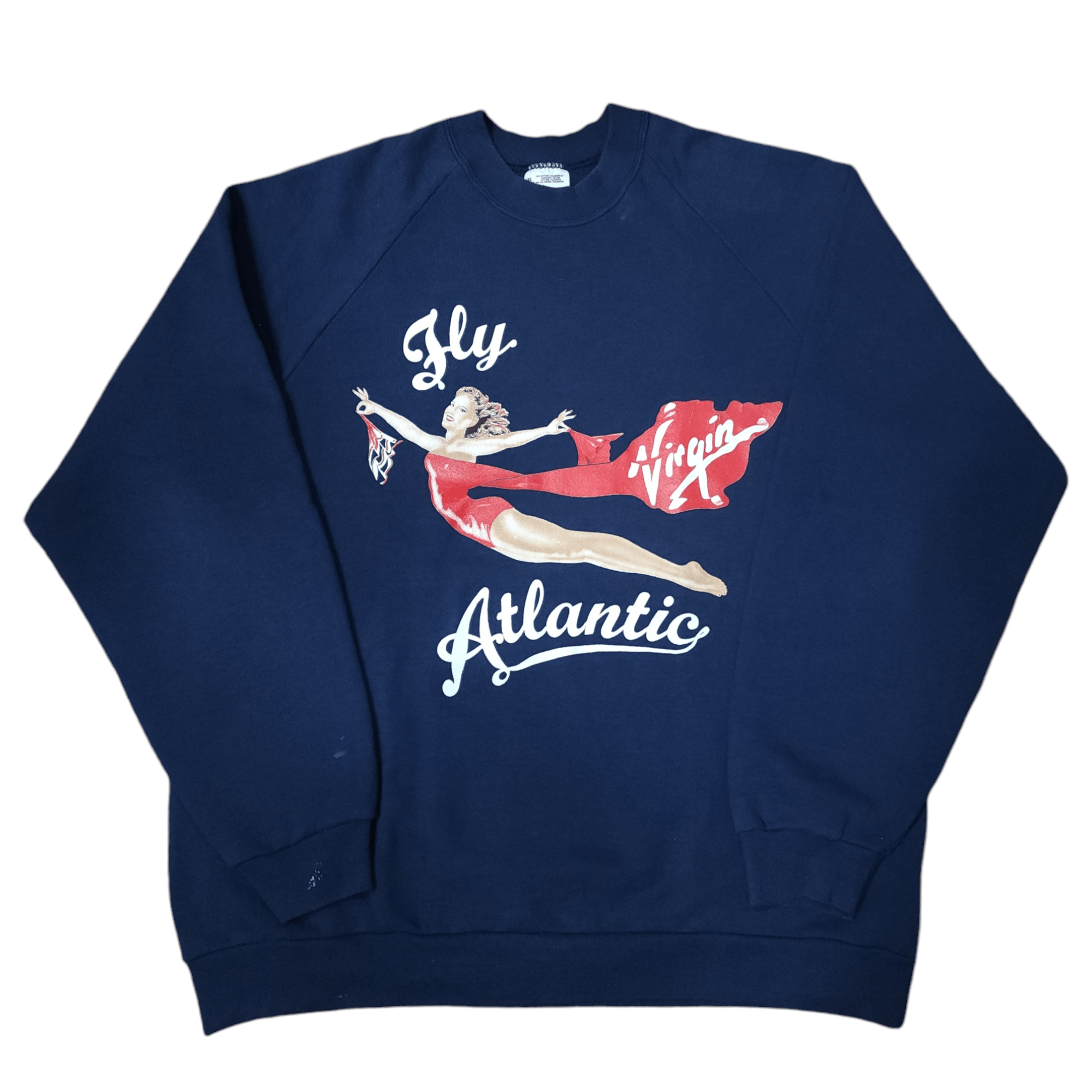 Vintage Vintage 90s Princess Diana Fly Virgin Sweatshirt Original XL Size US XL / EU 56 / 4 - 1 Thumbnail