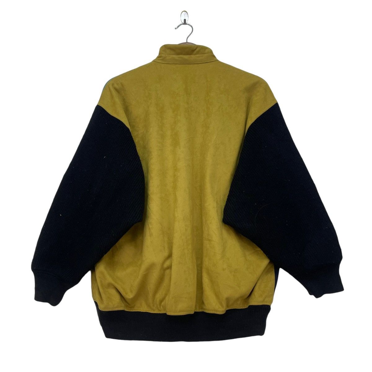 Designer × Japanese Brand Vintage Japanese Brand Ken Valido Colour Block Bomber Jacket Size US L / EU 52-54 / 3 - 2 Thumbnail