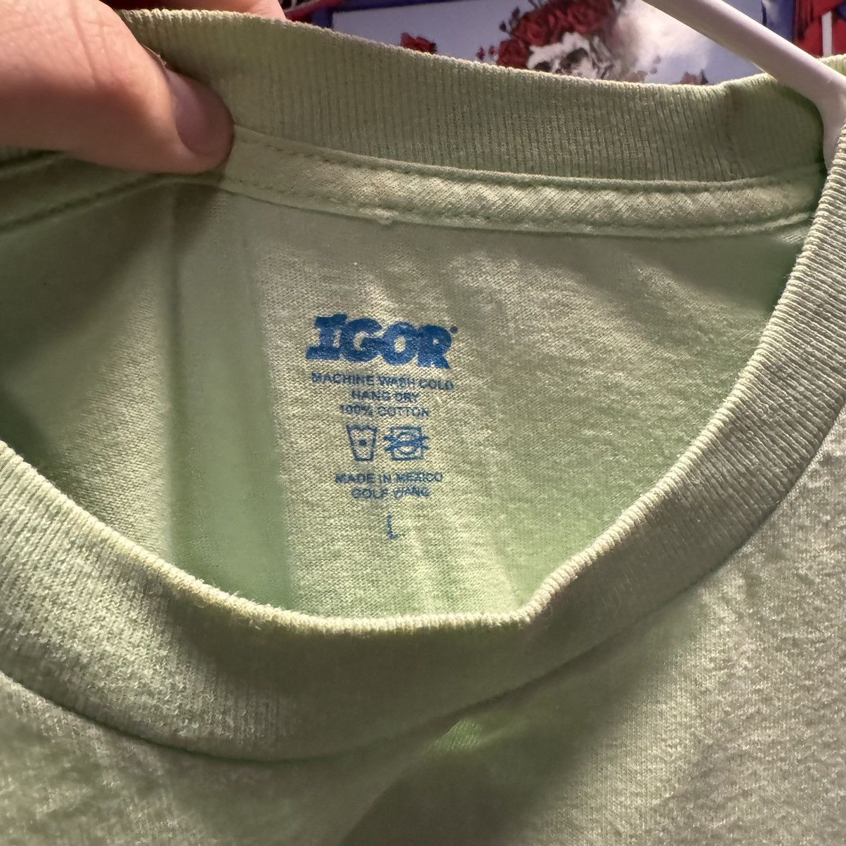 Golf Wang RARE Green Igor Meet the Puppets Shirt Size US L / EU 52-54 / 3 - 3 Thumbnail