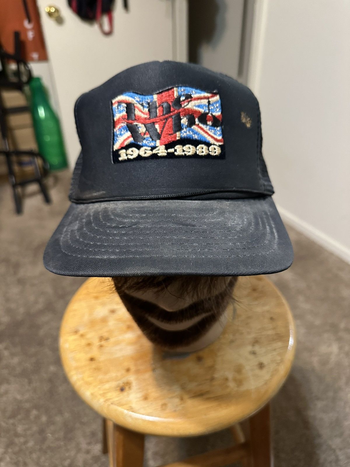 New Era × Vintage Vintage The Who rock band “triple black” hat 80s Size ONE SIZE - 2 Thumbnail