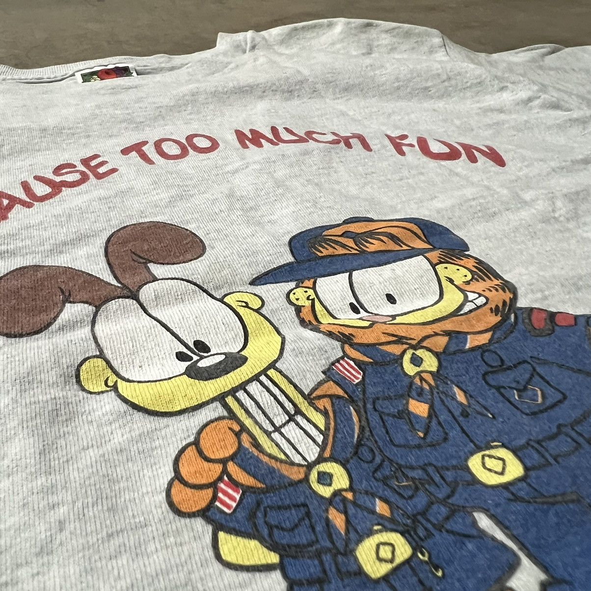 Vintage Vintage Garfield Comics Graphic T-Shirt Size US M / EU 48-50 / 2 - 3 Thumbnail