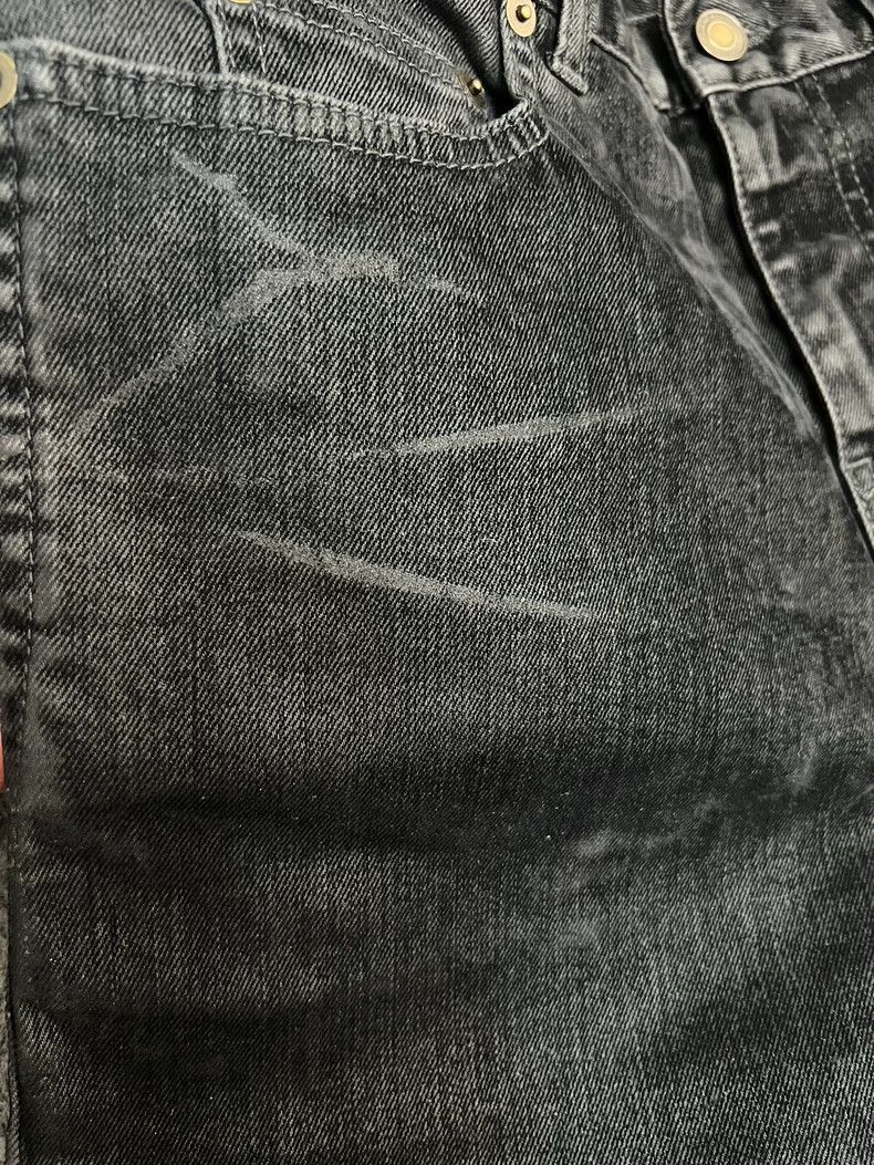 Saint Laurent Paris Saint Laurent Paris Black flocking brush wax straight 9-po Size US 29 - 6 Thumbnail