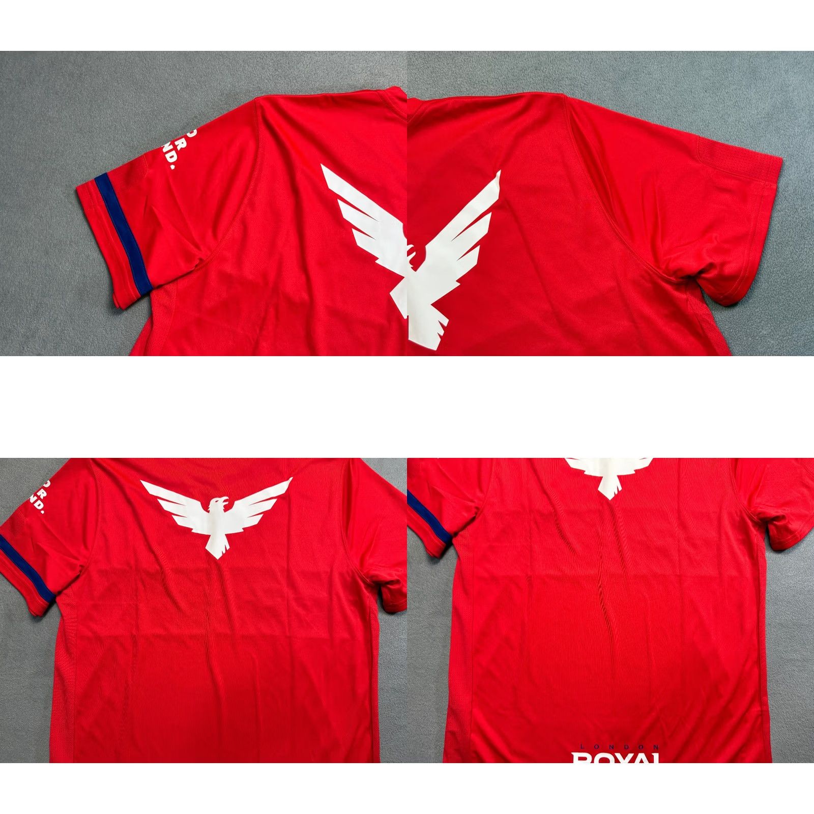 Vintage Call of Duty League London Royal Ravens Red jersey shirt Mens L Size Red Ravens Jersey T-Shirt Size US L / EU 52-54 / 3 - 9 Thumbnail