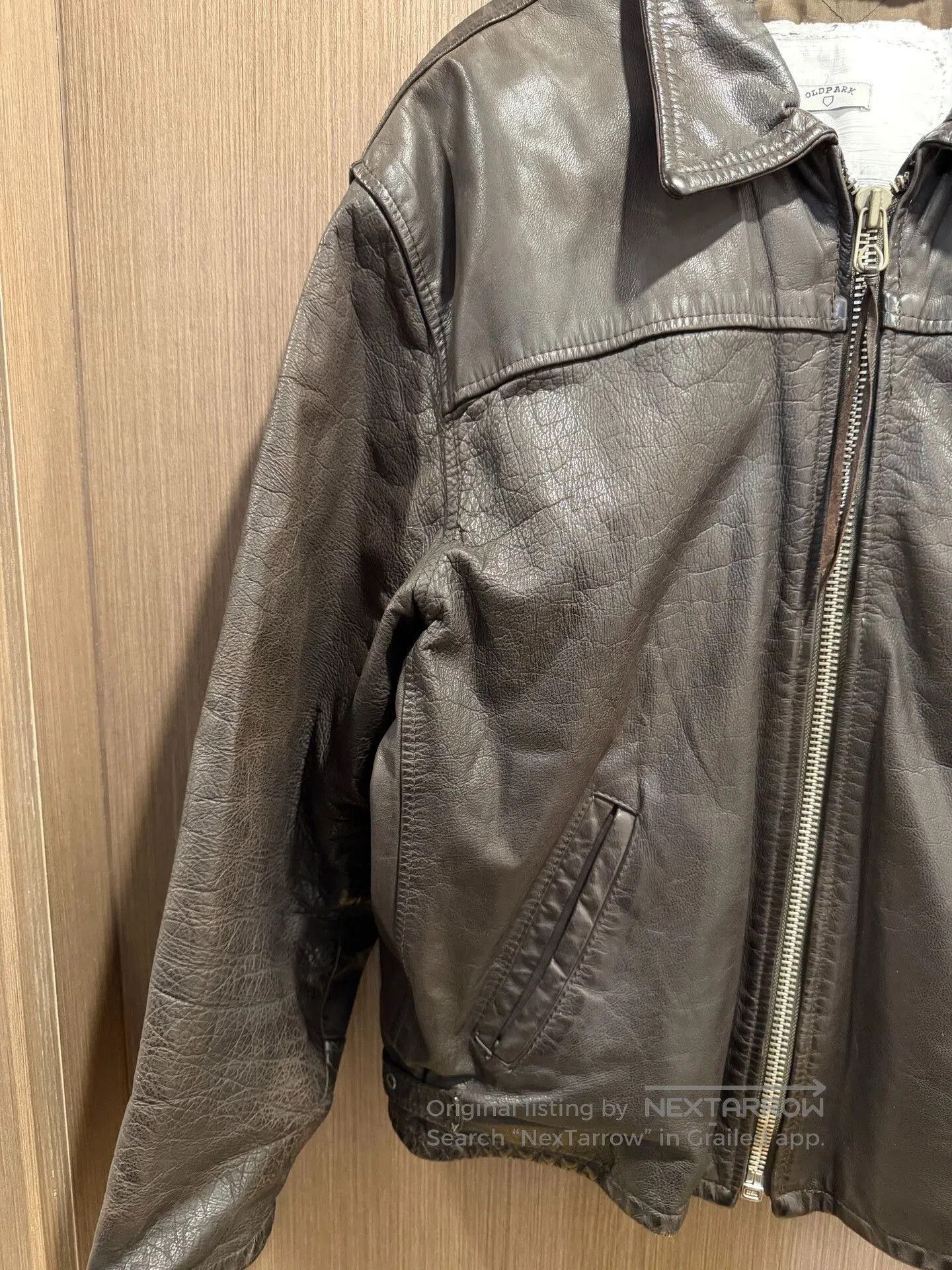 Vintage Rebuilt Vintage Leather Jacket. Size US L / EU 52-54 / 3 - 3 Thumbnail