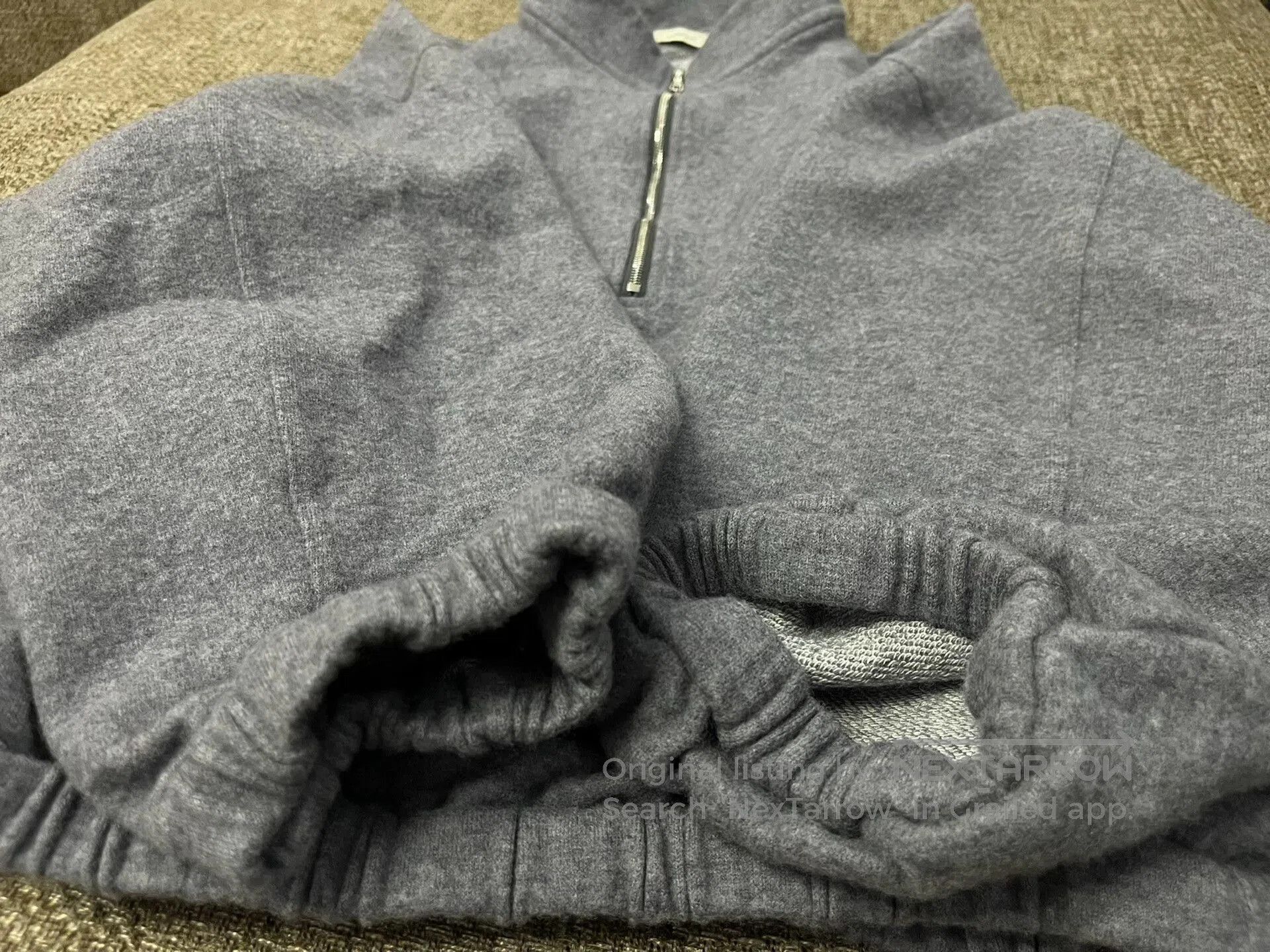 Japanese Brand LAMRONS Balloon Zip Sweatshirt. Size US M / EU 48-50 / 2 - 5 Thumbnail