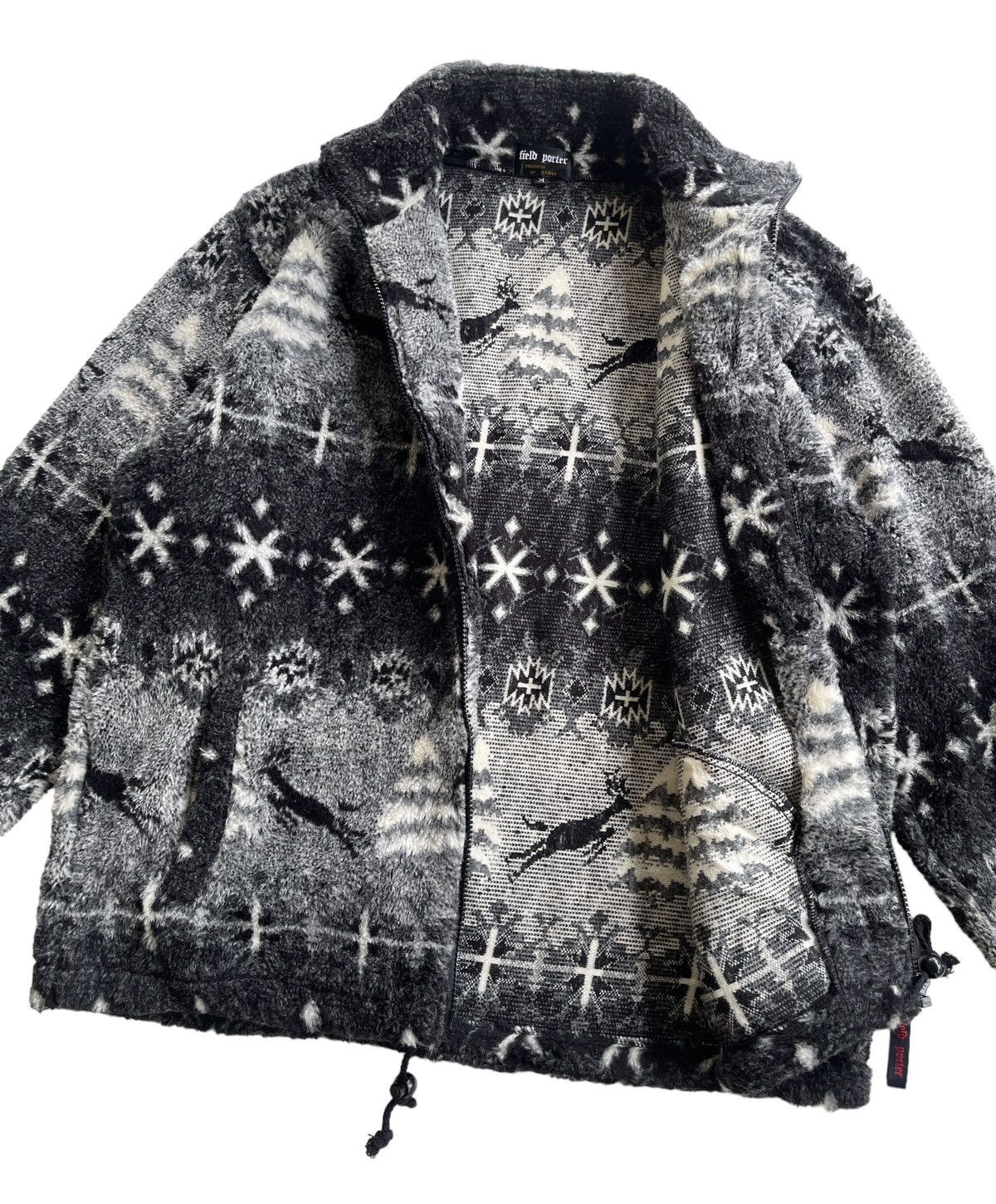 Japanese Brand Field Porter Teddy Fleece Printed Jacket Size US M / EU 48-50 / 2 - 8 Thumbnail