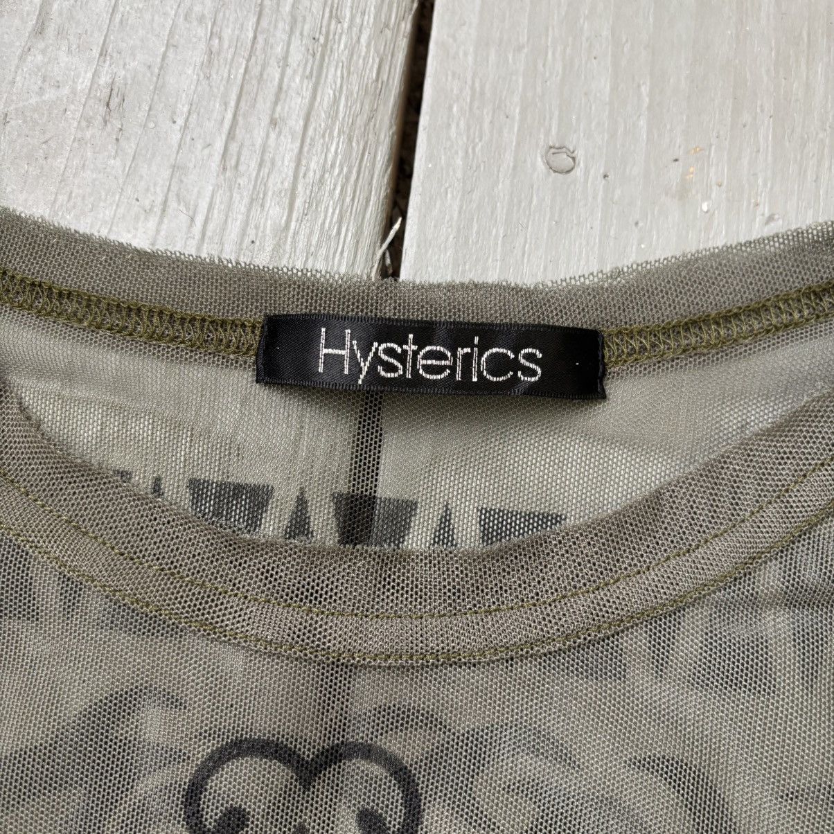 Hysteric Glamour 90s Tattoo Mesh Top Size US S / EU 44-46 / 1 - 4 Thumbnail