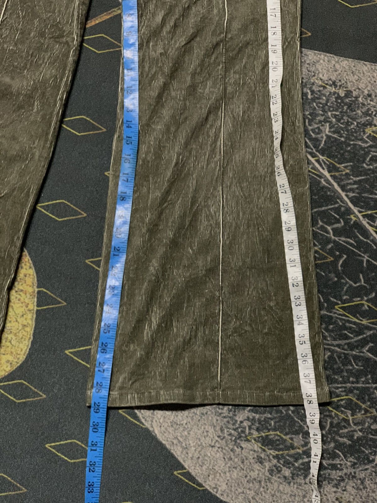 パンツ CECIL McBEE rope belt linen bell-bottom パンツ CECIL McBEE