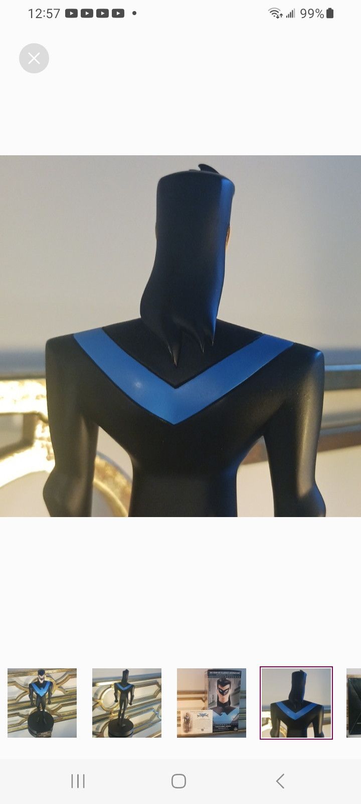 DC Comics 1997 NIGHTWING-DC DIRECT MAQUETTE SERIES, 9 inches Statue, Size ONE SIZE - 4 Thumbnail