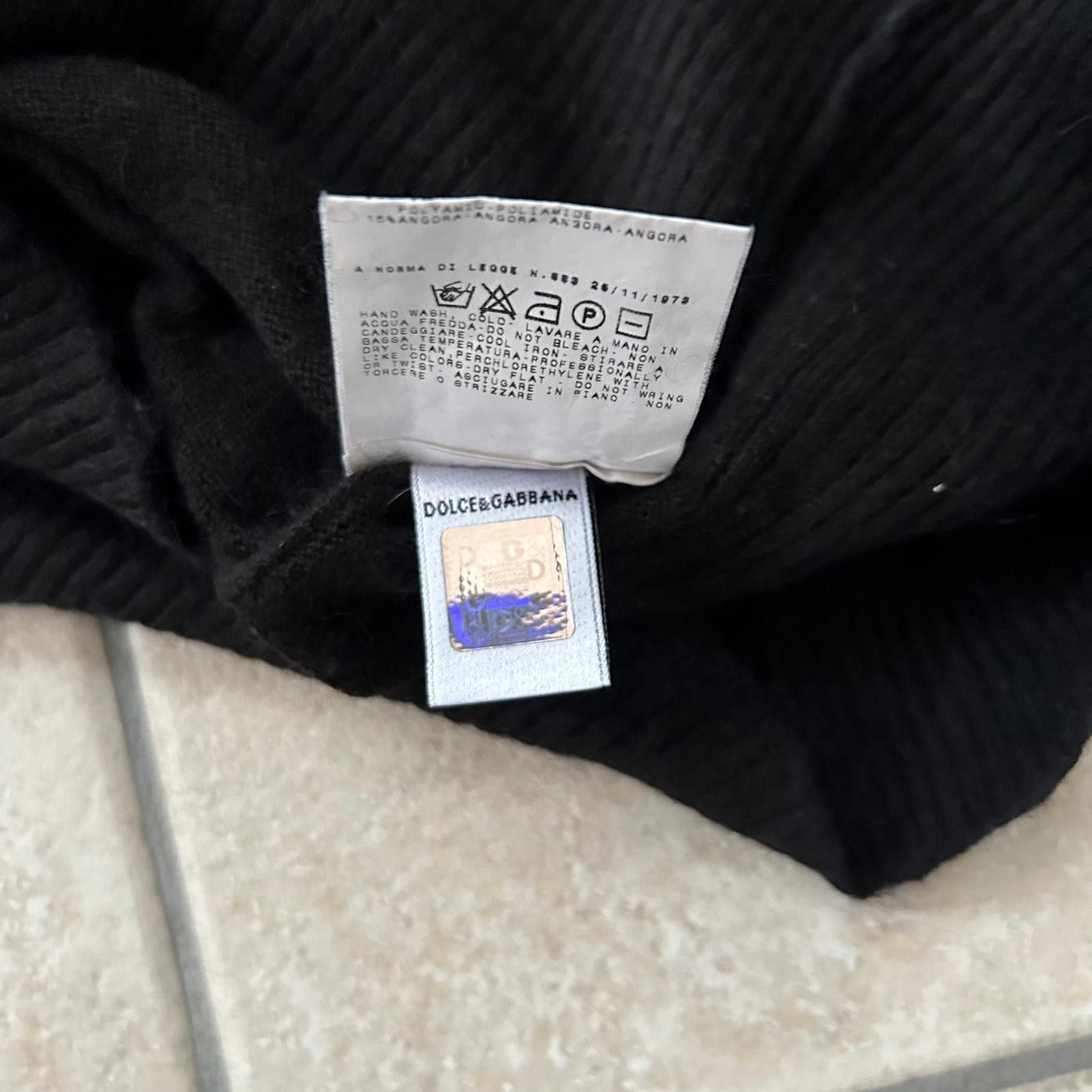 Dolce & Gabbana Dolce & Gabbana Espresso Brown Angora Wool Jumper Size L / US 10 / IT 46 - 8 Thumbnail