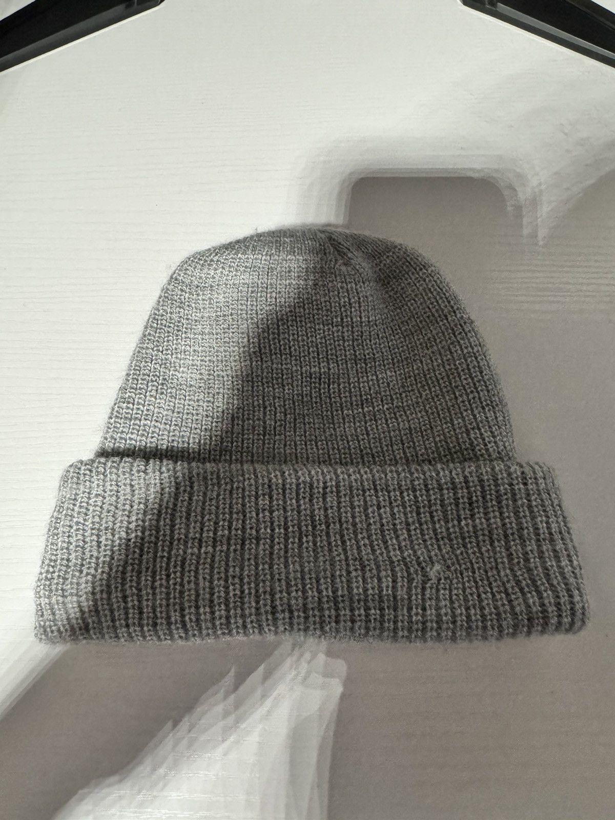 JJJJound JJJJound Wool Beanie Grey Size ONE SIZE - 1 Thumbnail