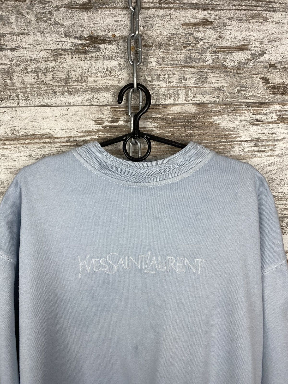 Yves Saint Laurent Vintage Oversized Yves Saint Laurent Sweatshirt Size US L / EU 52-54 / 3 - 9 Thumbnail