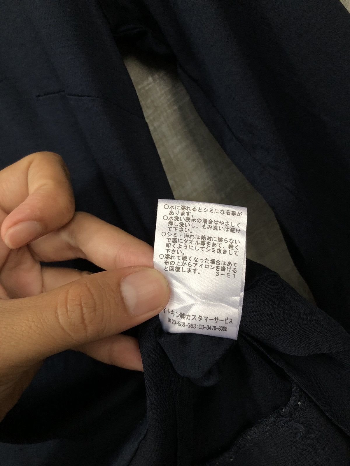 Courreges × Designer × Vintage Courreges Blouse Navy Size XS / US 0-2 / IT 36-38 - 12 Thumbnail