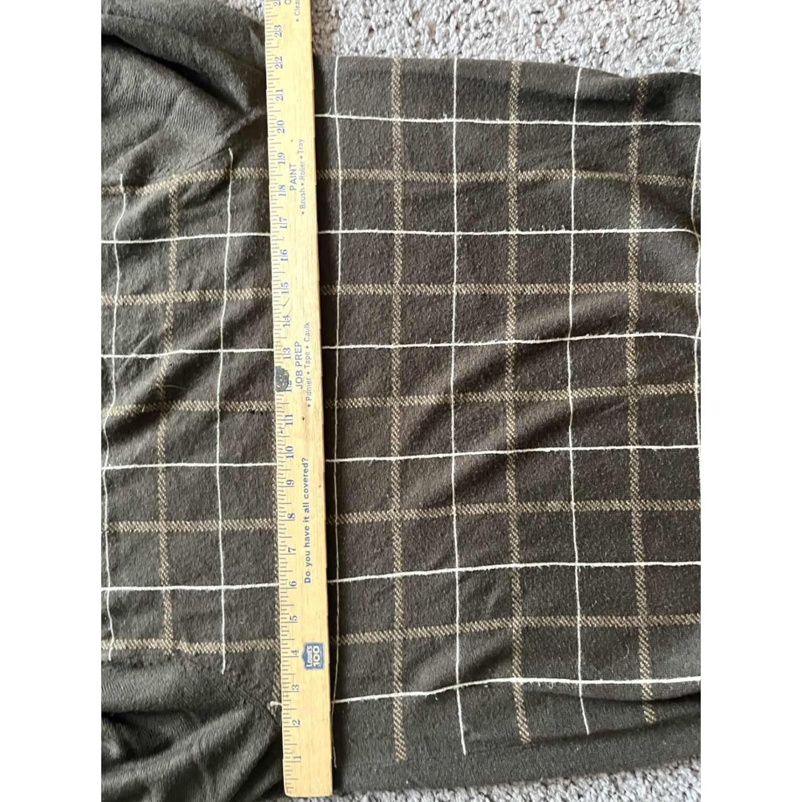 Dockers DOCKERS Mens Sweater Crew Neck Plaid Check Brown Dark Brown L Pullover Knit Acrylic Vintage No Size L Mens Sweater Crew Neck Brown Dark Brown L Size US L / EU 52-54 / 3 - 4 Thumbnail