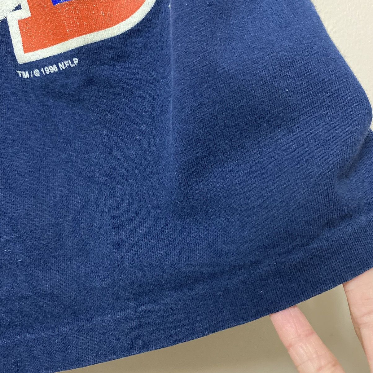 NFL × Riddell × Vintage Vintage Denver Broncos Old Logo Helmet long sleeve shirt XL Size US XL / EU 56 / 4 - 5 Thumbnail