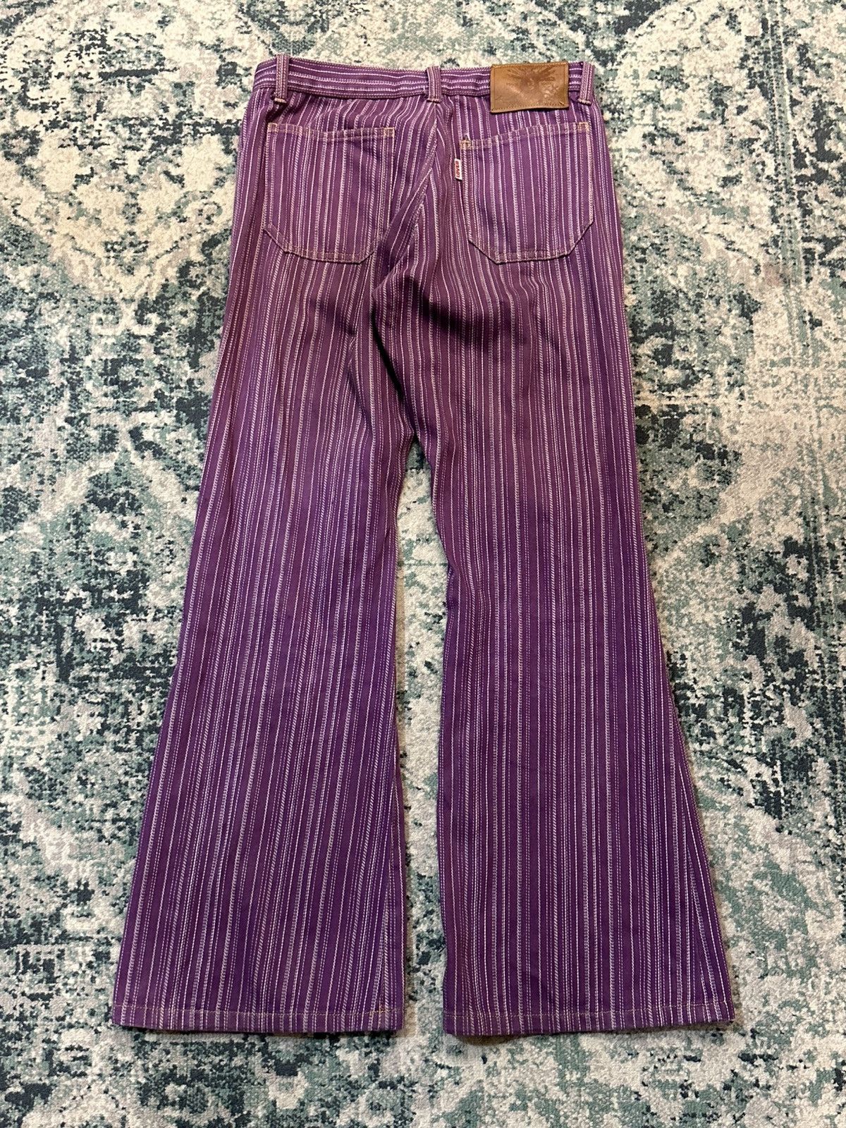 Japanese Brand Japanese Ozone Community Hickory Double Pocket Pants Size US 27 - 3 Thumbnail