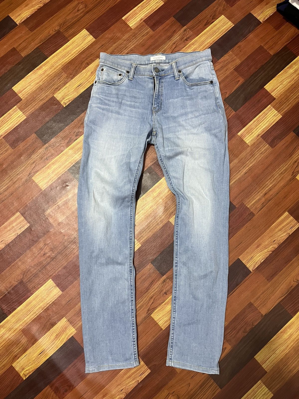 Big John Japan Skinny Fit Light Wash Jeans W30