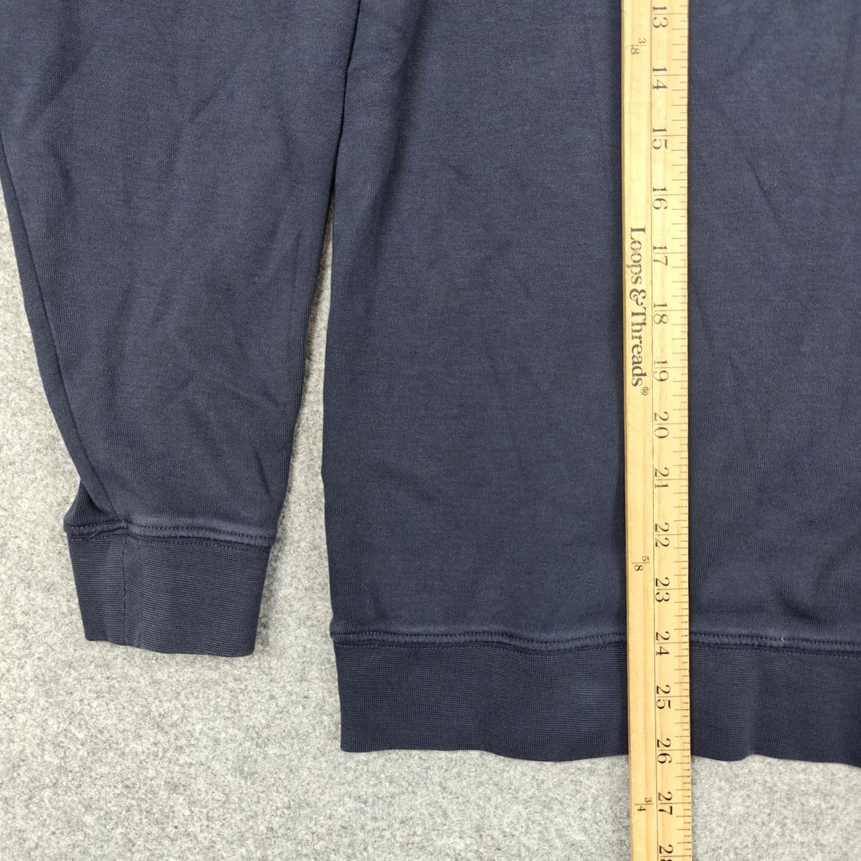 Vineyard Vines Vineyard Vines Sweatshirt Mens Large Blue 1/4 Zip Pima Cotton Pullover Mock Neck Size US L / EU 52-54 / 3 - 7 Thumbnail