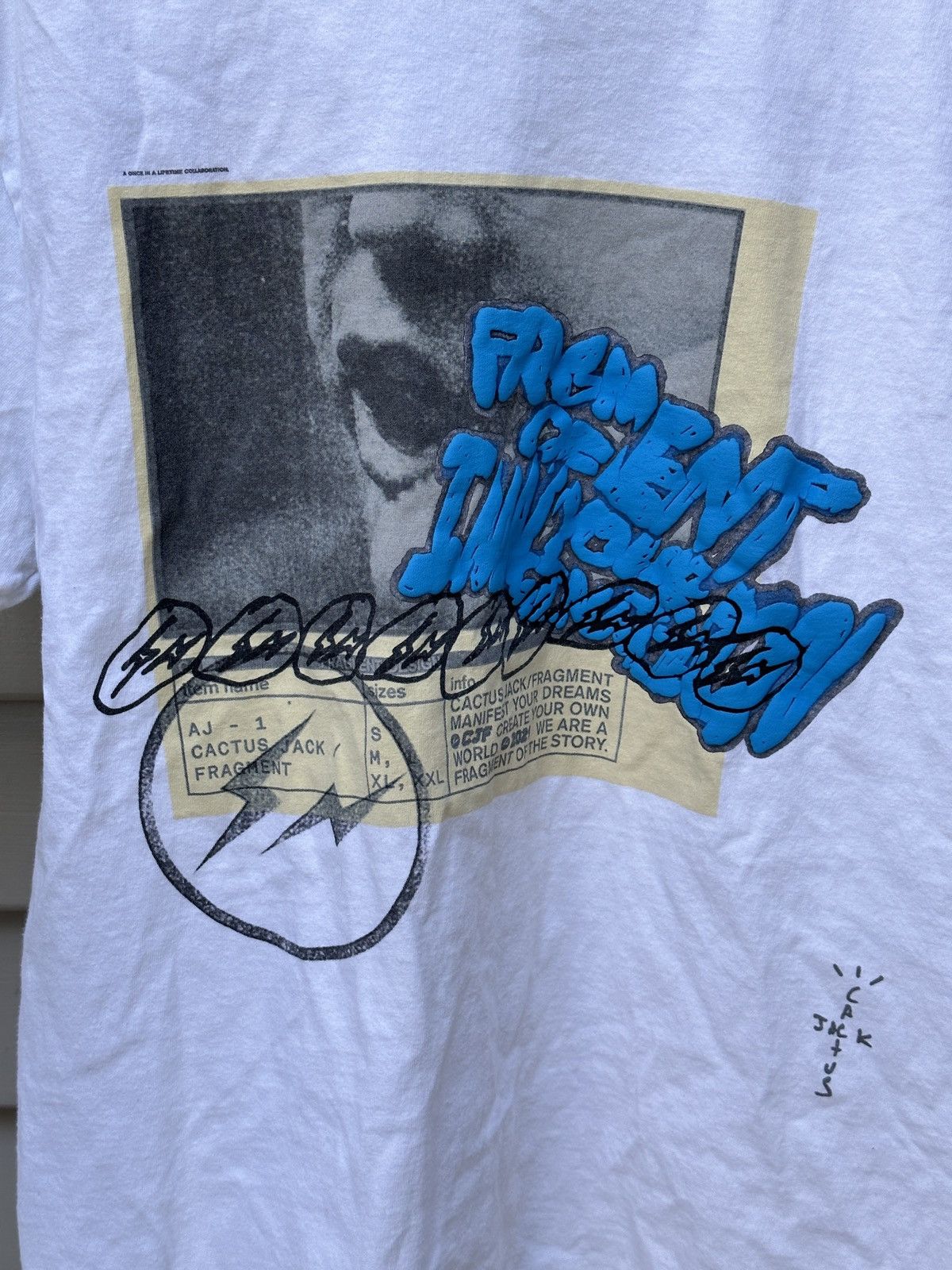 Fragment Design × Travis Scott Travis Scott Cactus Jack For Fragment Manifest T-shirt Size US M / EU 48-50 / 2 - 3 Thumbnail
