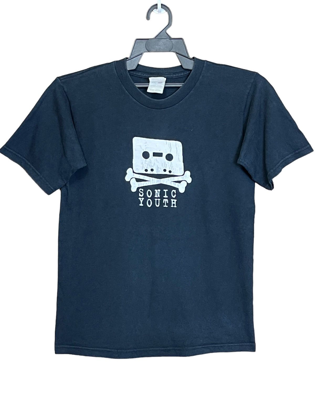Band Tees VINTAGE Y2K SONIC YOUTH CASSETTE KID/WOMEN TEE SHIRT Size XXS / US 00 / IT 34 - 1 Thumbnail