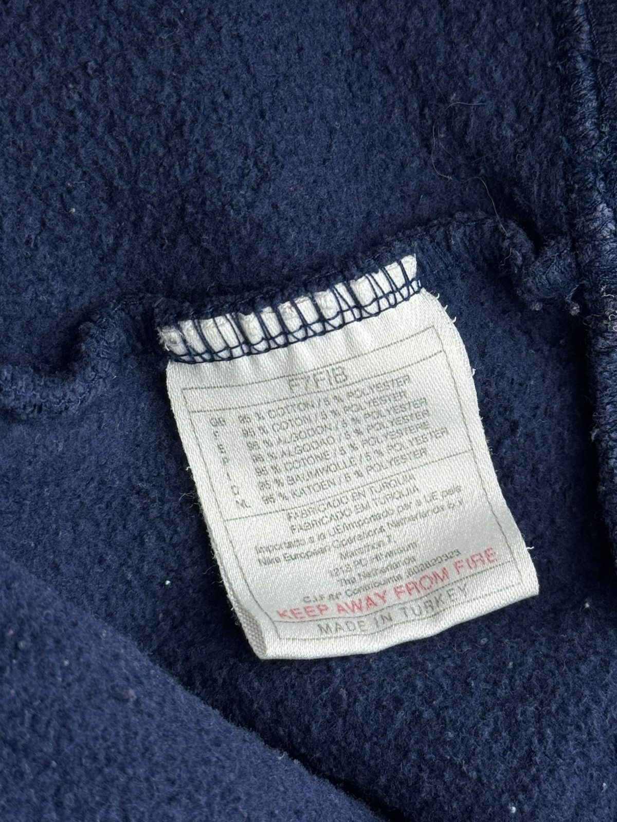 Nike Vintage 90s Nike England Sweatshirt Blue Y2K Size US M / EU 48-50 / 2 - 7 Thumbnail