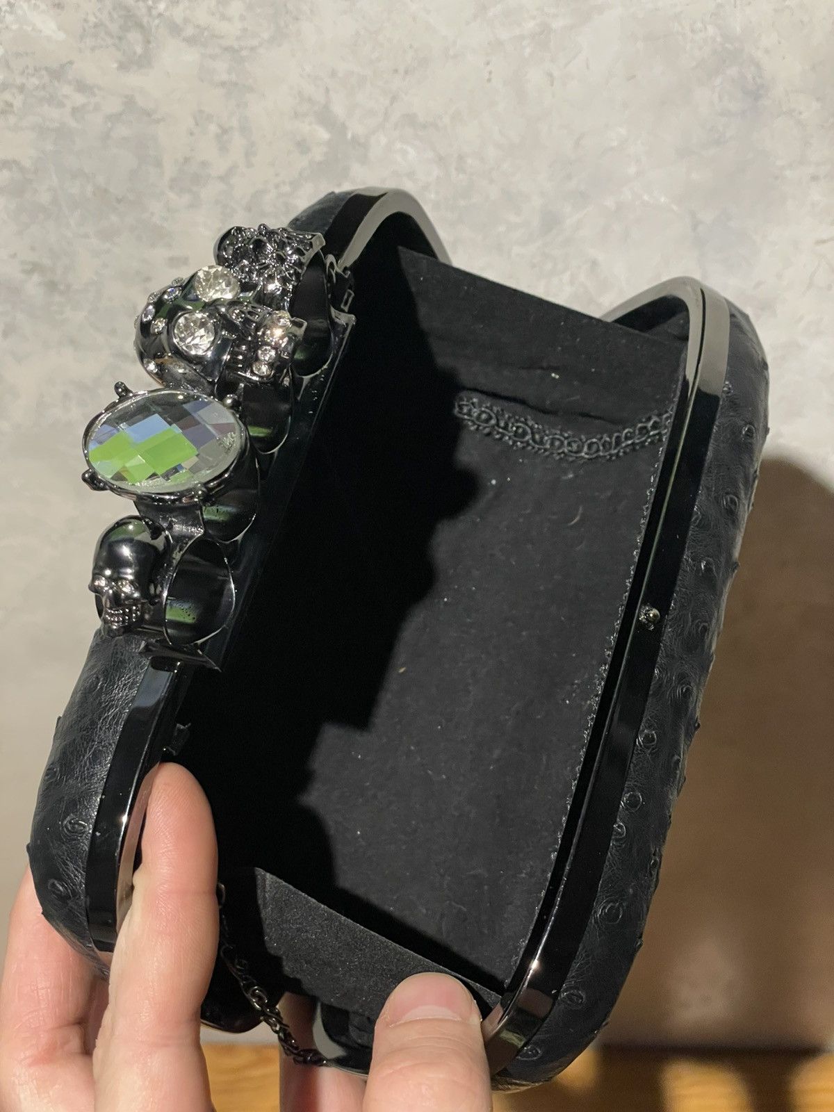 Alexander McQueen Clutch Alexander McQueen knuckle skull bag Size ONE SIZE - 7 Thumbnail