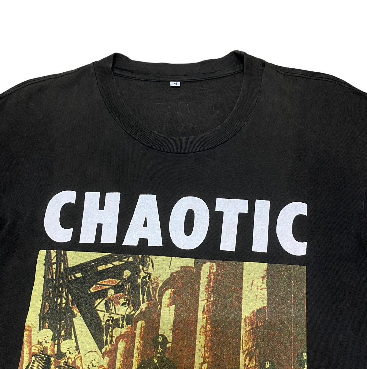 Rap Tees Rare Design Vintage Band SOB Chaotic Disorder T-shirt 1990s Size US M / EU 48-50 / 2 - 6 Thumbnail
