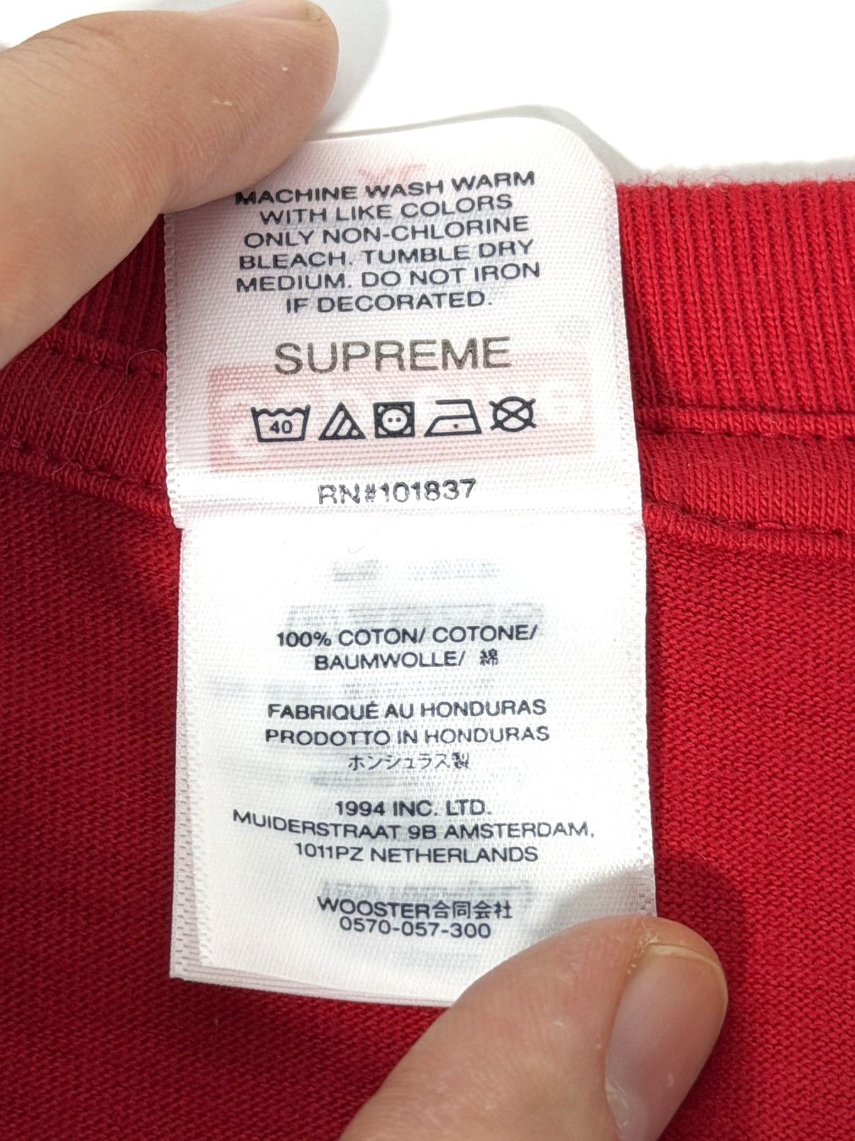 Supreme Supreme Aphex Twin Ambient Works Tee Size US XL / EU 56 / 4 - 6 Thumbnail