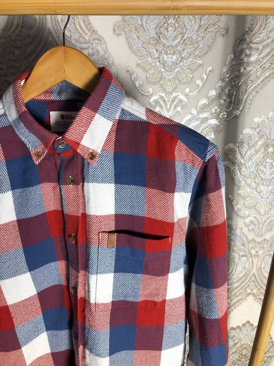 Fjallraven × Vintage VERY RARE FJALLRAVEN FLANEL LONG SLEEVE SHIRT GORPCORE Y2K Size US M / EU 48-50 / 2 - 2 Thumbnail