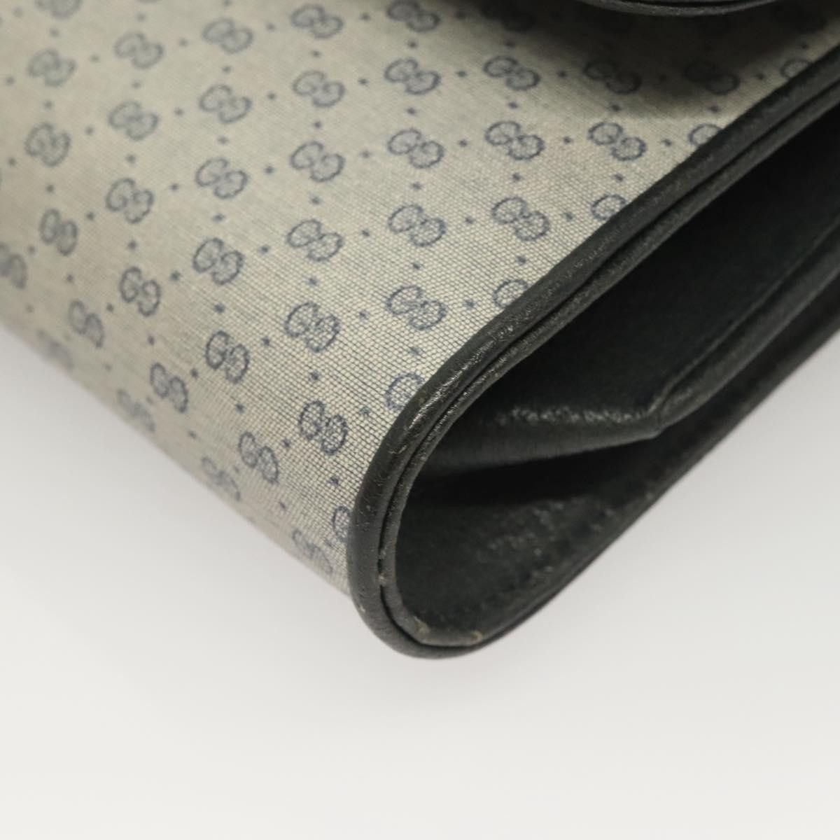 Gucci GUCCI Micro GG Supreme Shoulder Bag Pvc Navy Gold 89 02 050 Size ONE SIZE - 11 Thumbnail
