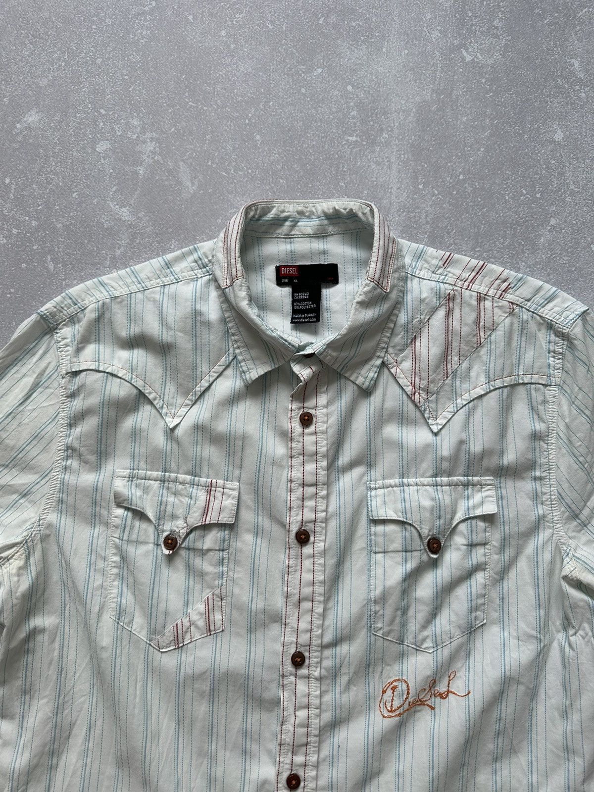 Diesel × Vintage Short Sleeve Shirts Diesel Vintage Streetwear size XL Size US XL / EU 56 / 4 - 5 Thumbnail