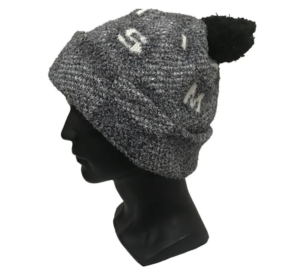 Japanese Brand Sims Skategang Bobble Beanie Hat Size ONE SIZE - 1 Thumbnail