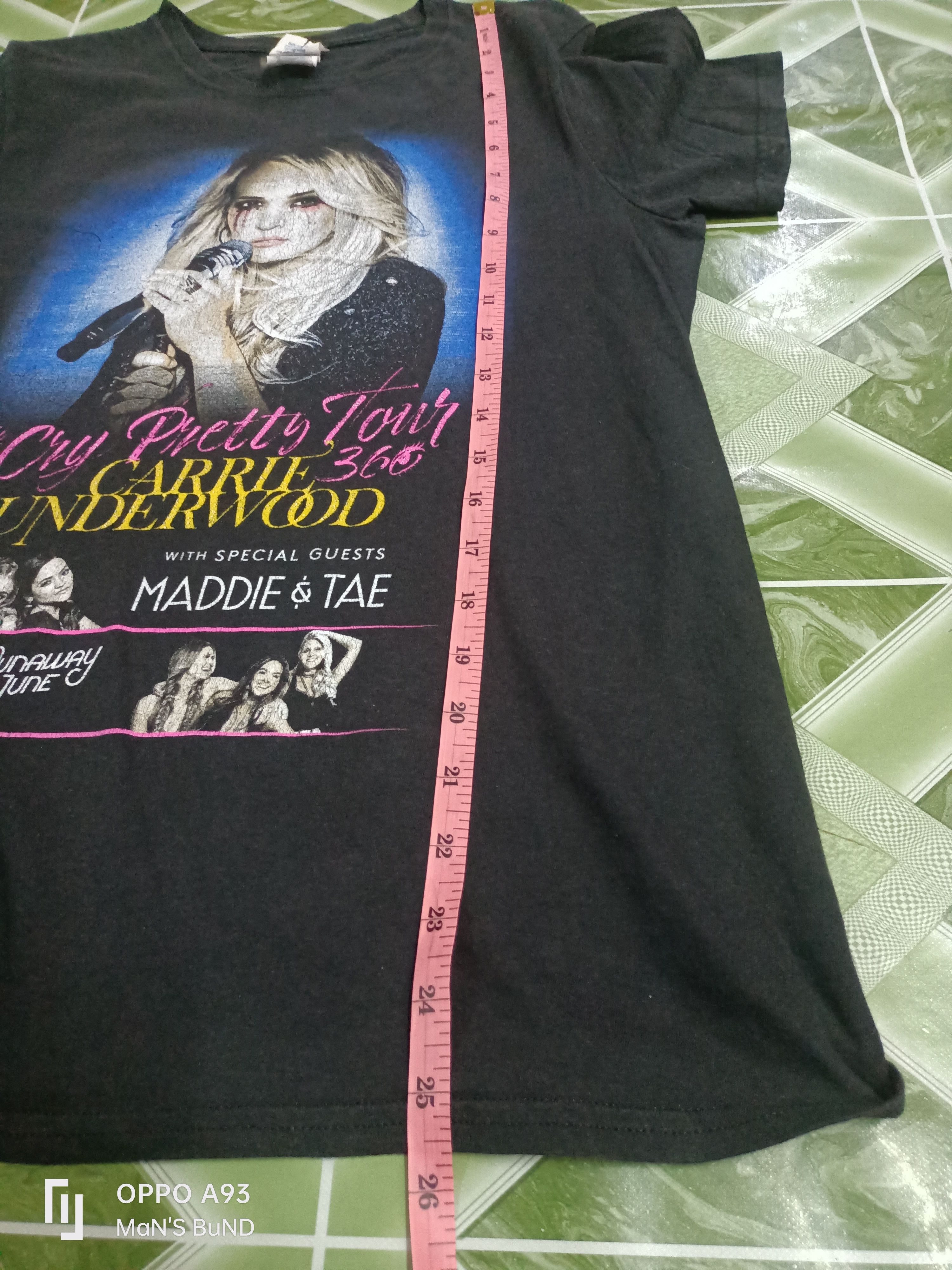 Band Tees × Vintage Band tees CARRIE UNDERWOOD US Tour 2019 Size S / US 4 / IT 40 - 9 Thumbnail