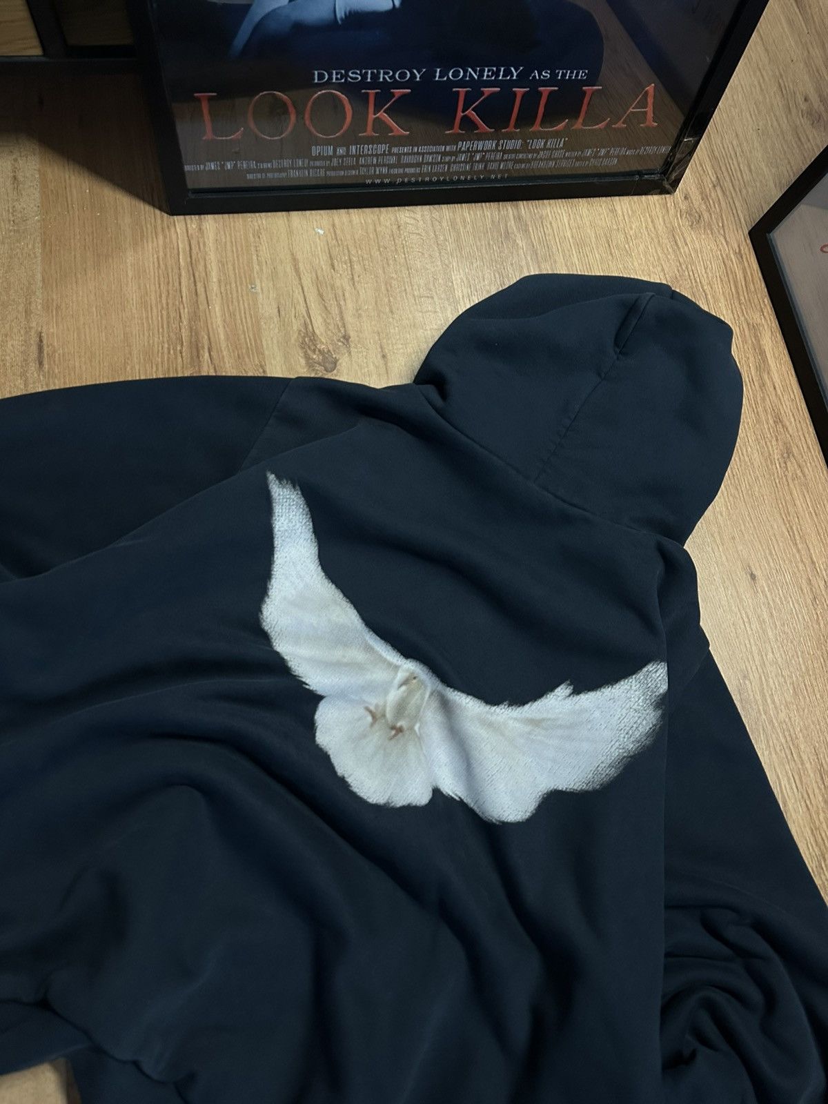 Balenciaga × Gap × Yeezy Yeezy Gap Engineered by Balenciaga Dove Hoodie Dark Blue Size US XL / EU 56 / 4 - 2 Thumbnail
