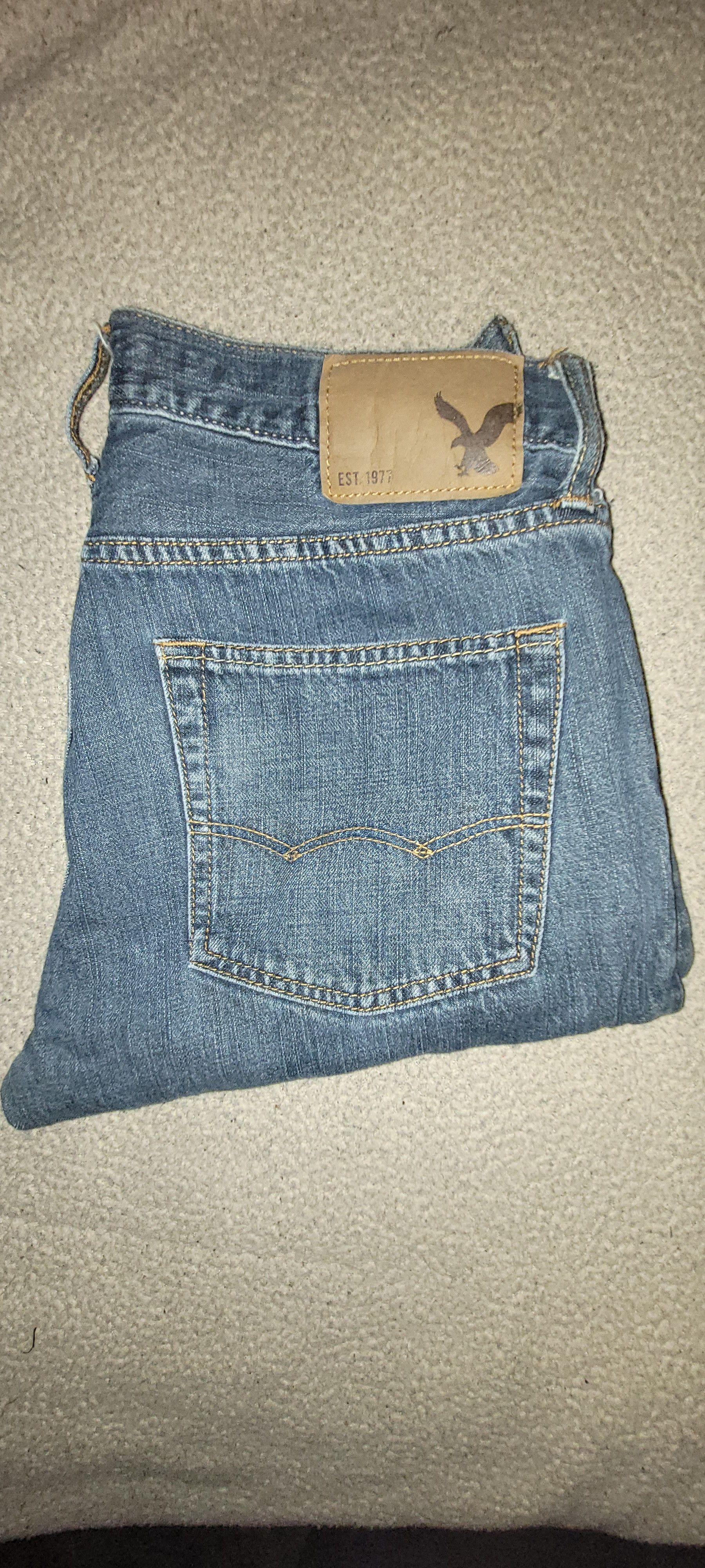 American Eagle Outfitters American Eagle Blue green Denim Size US 30 / EU 46 - 5 Thumbnail