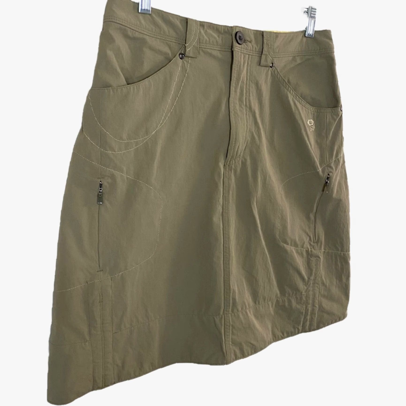 Mountain Hardwear MOUNTAIN HARDWEAR La Strada Travel Skirt Women's 6 Brown Stretch Outdoor Hiking Cargo All Seasons Size 28" / US 6 / IT 42 - 2 Thumbnail