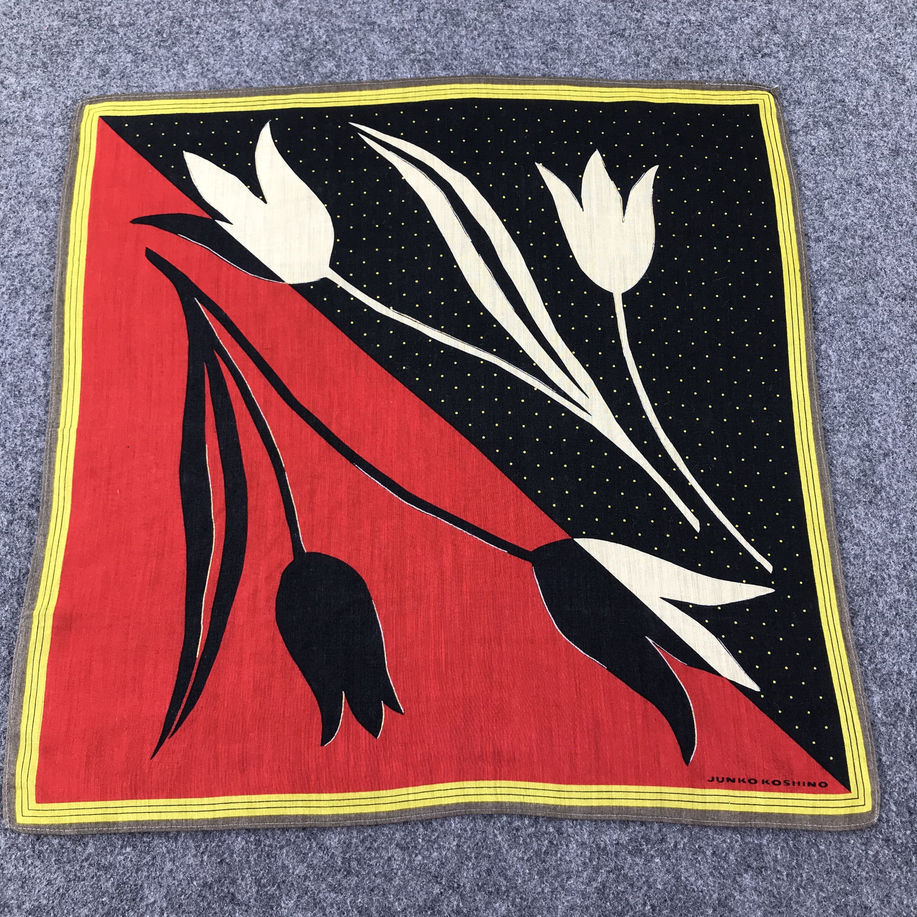 Mr. Junko Junko Koshino Handkerchief Neckerchief Bandana H559 Size ONE SIZE - 1 Thumbnail