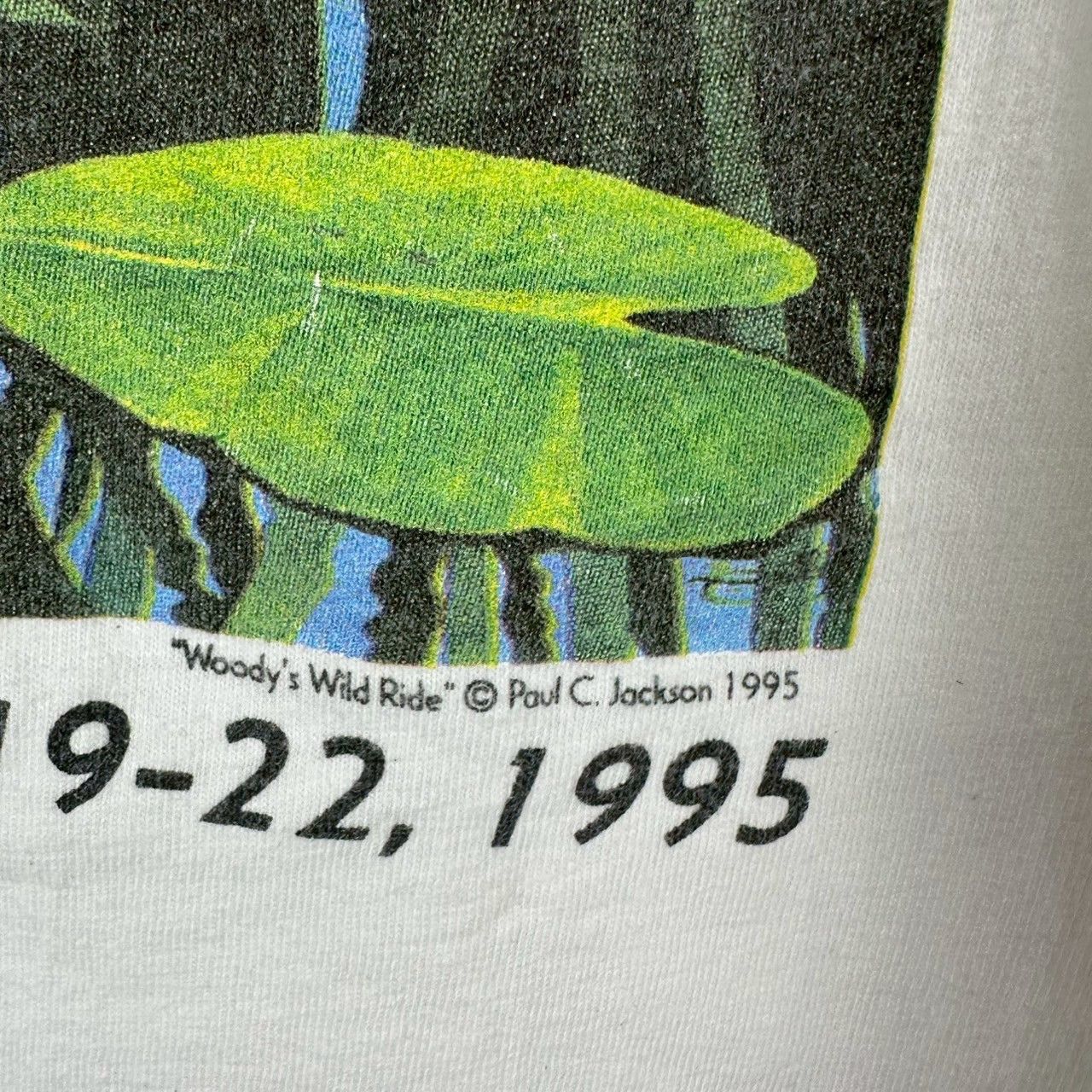 Hanes × Vintage Vintage 1995 Woody's Wild Ride Ann Arbor Street Art Fair Tee Size US XL / EU 56 / 4 - 4 Thumbnail