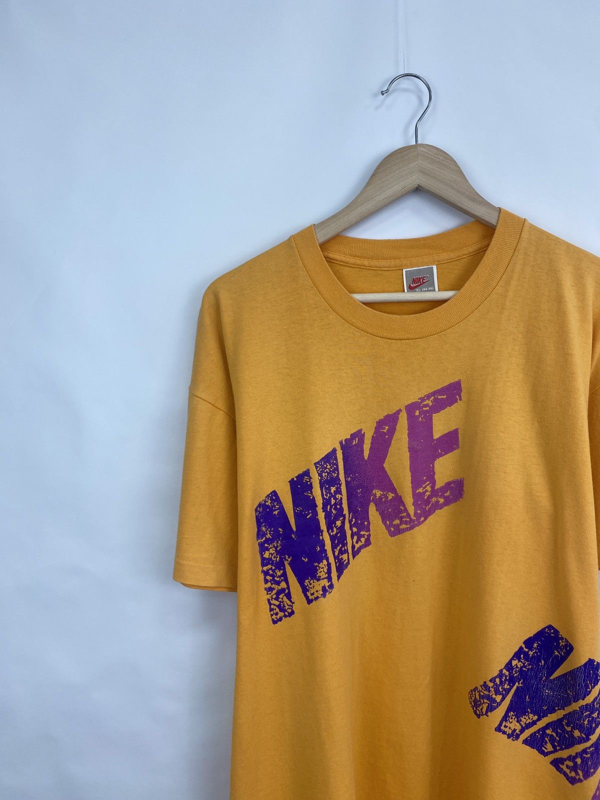 Nike 🇺🇸 Vintage 90s Nike 3D Made in USA T-Shirt Retro Rare Y2K Size US XL / EU 56 / 4 - 2 Thumbnail