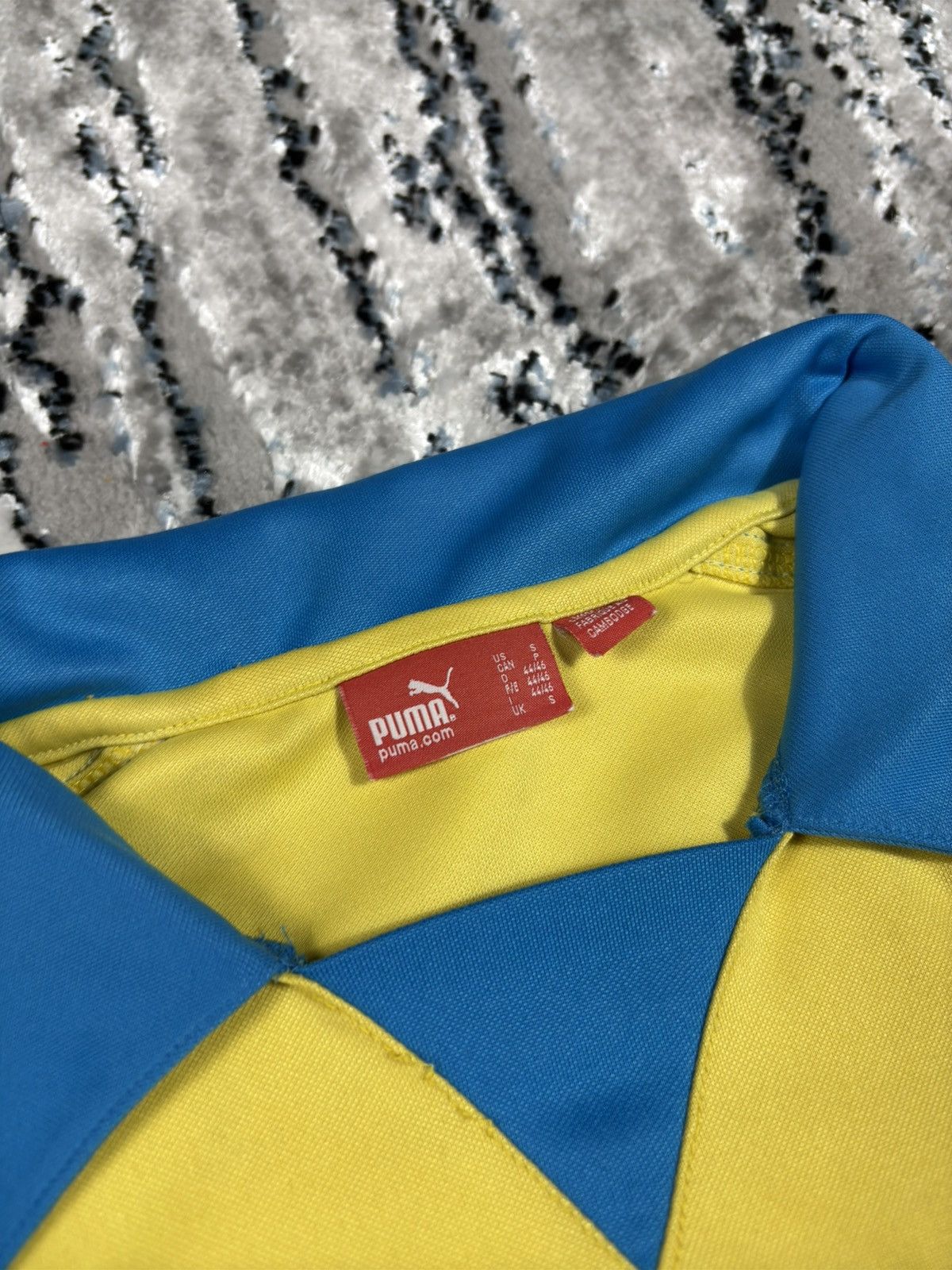 Penalty Vintage Puma Pele Soccer Jersey Blokecore Y2k 90s yellow Size US S / EU 44-46 / 1 - 4 Thumbnail