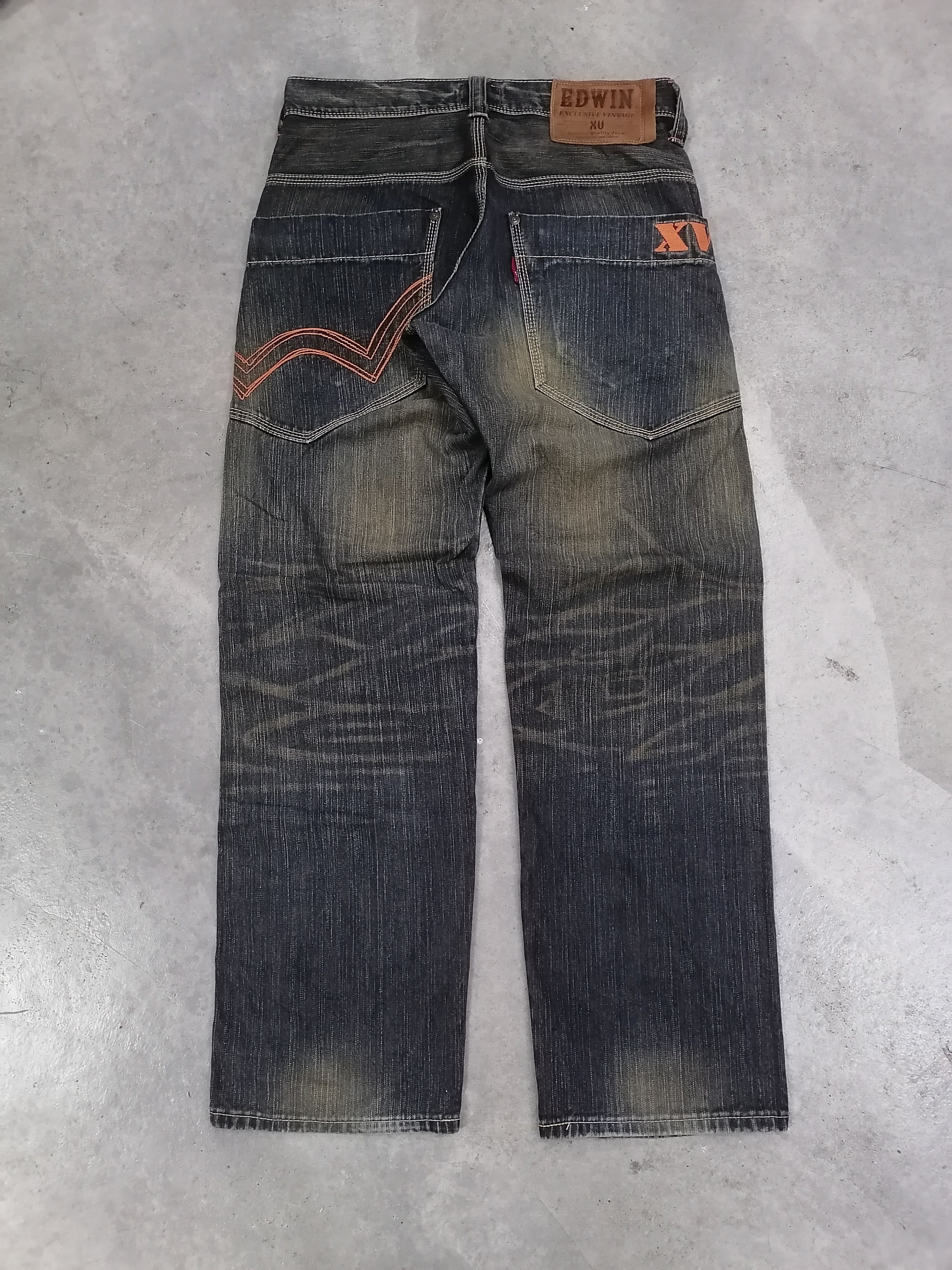 Japanese Brand Edwin Exclusive Vintage Rusty Baggy Denim Pants Size US 31 - 2 Thumbnail