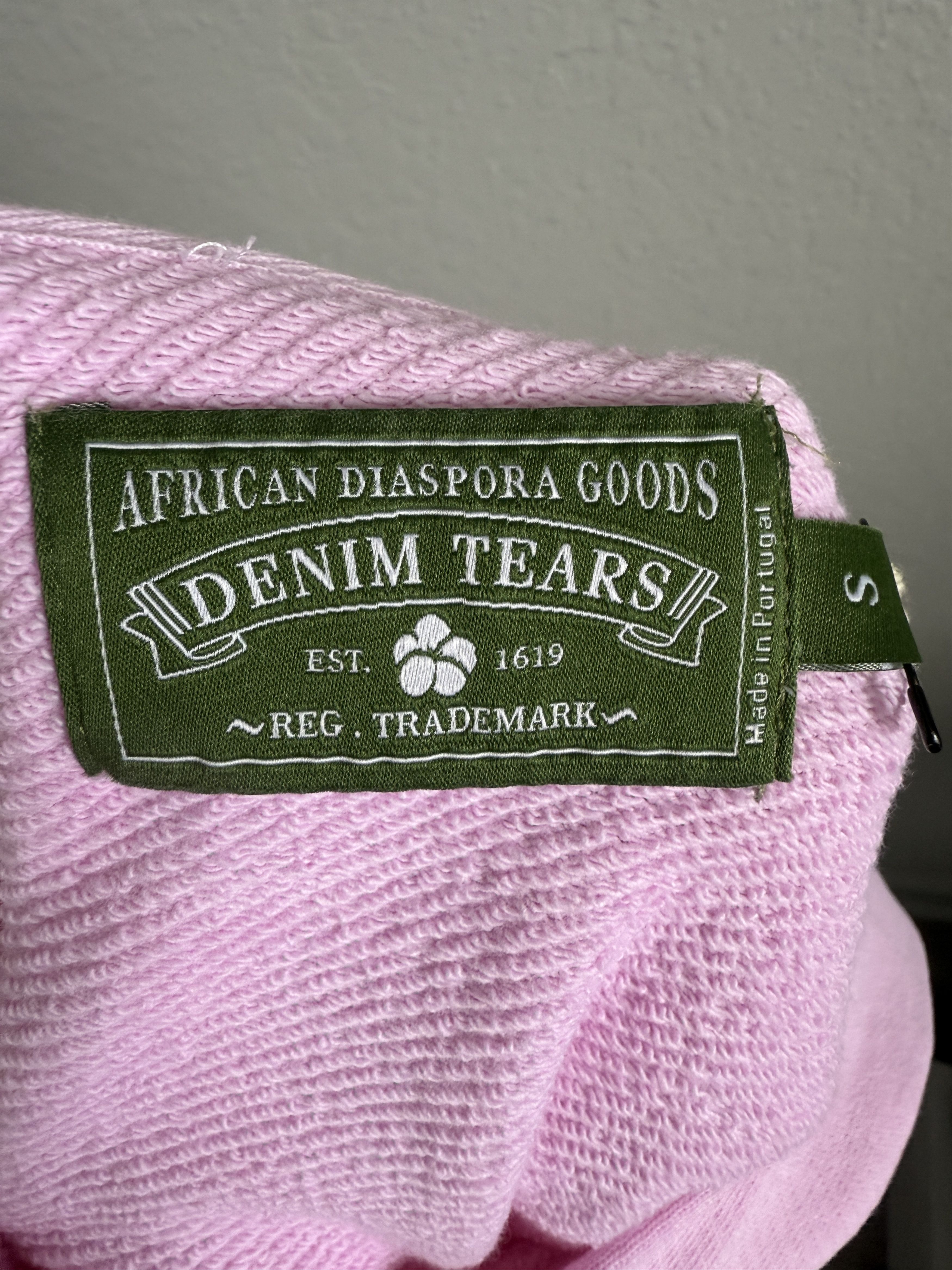 DENIM TEARS Denim Tears Power Pink Hoodie Size S Size US S / EU 44-46 / 1 - 3 Thumbnail